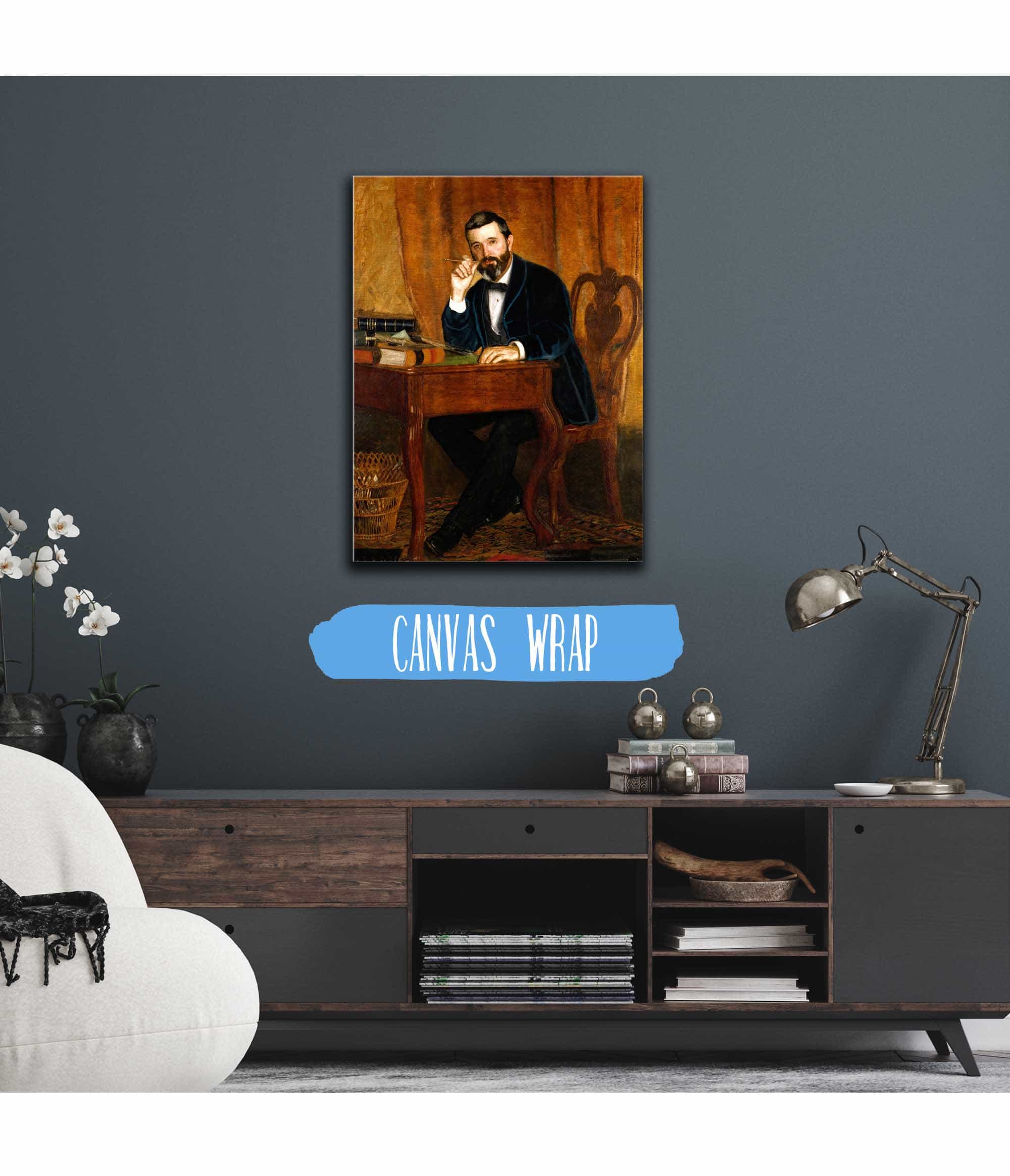Dr Horatio C Wood by Thomas Eakins - Image 3