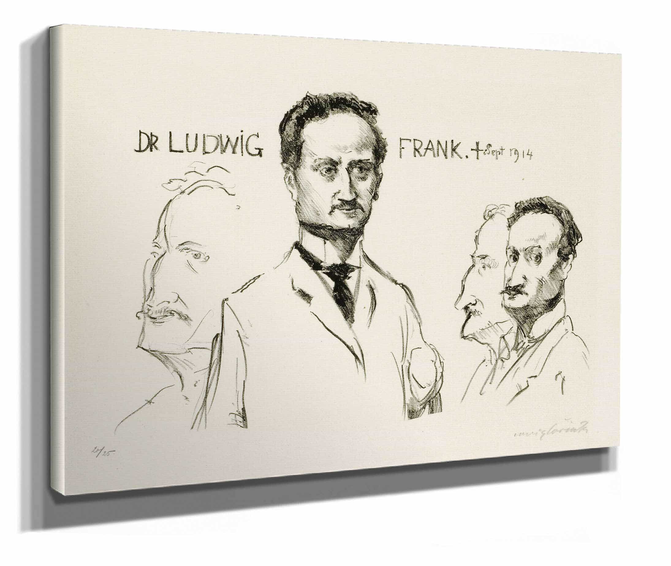 Dr Ludwig Frank by Lovis Corinth - Image 2
