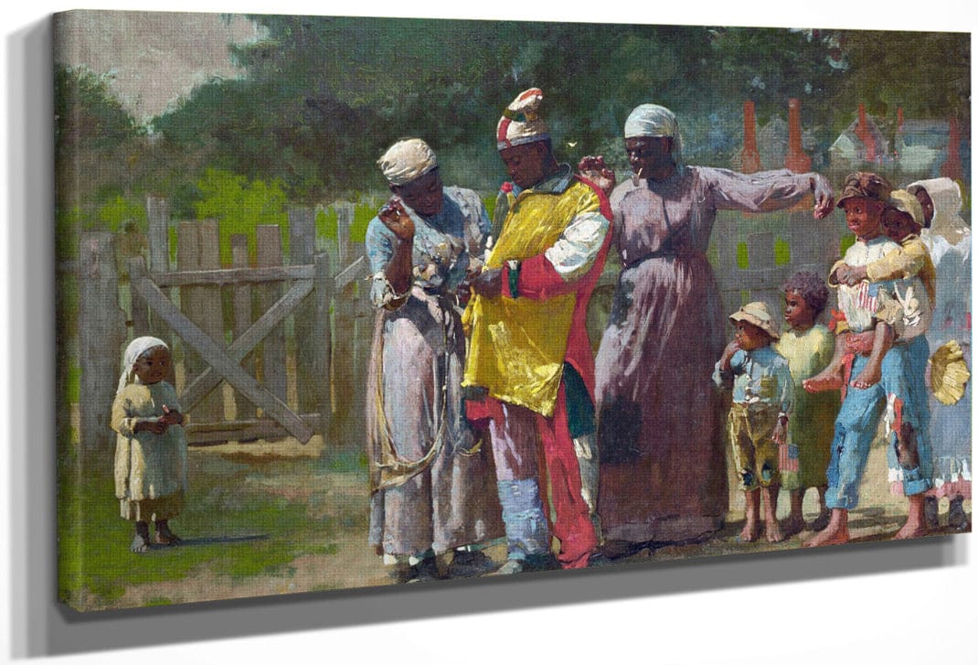 Dressing For The Carnival By Winslow Homer