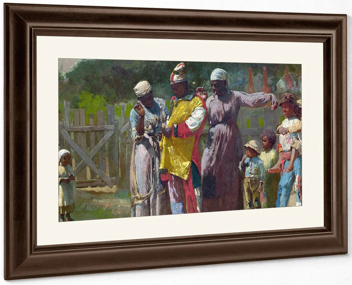 Dressing For The Carnival By Winslow Homer - Image 5