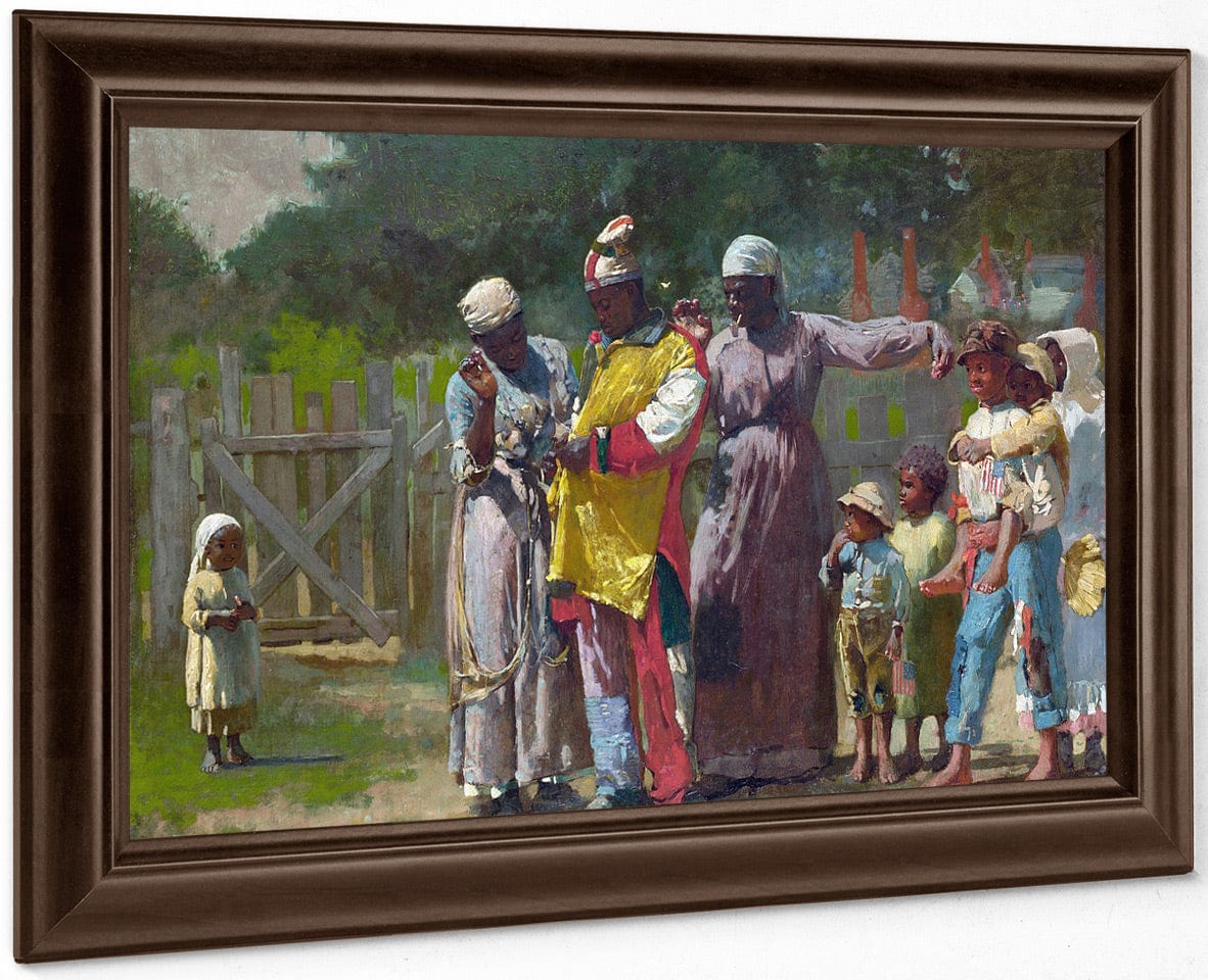 Dressing For The Carnival By Winslow Homer - Image 6