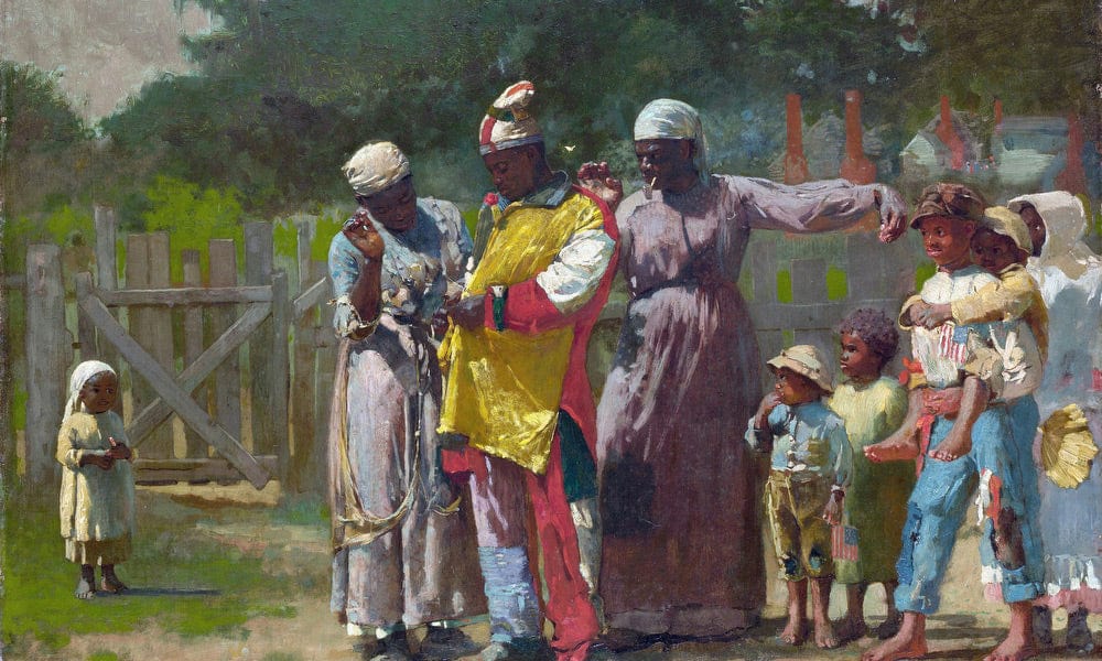 Dressing For The Carnival By Winslow Homer - Image 7