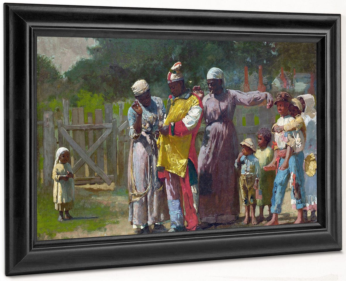 Dressing For The Carnival By Winslow Homer - Image 8