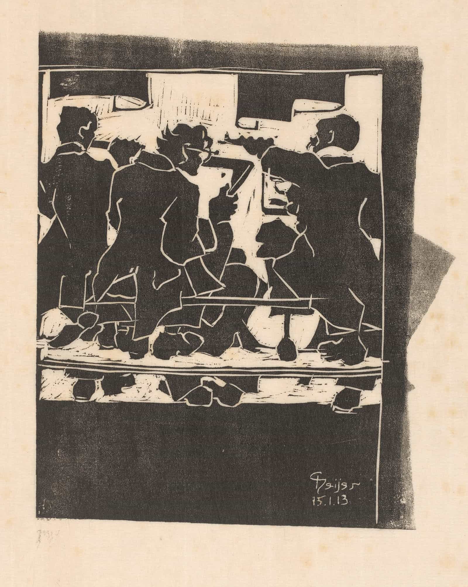 Drie Muzikanten by Reijer Stolk