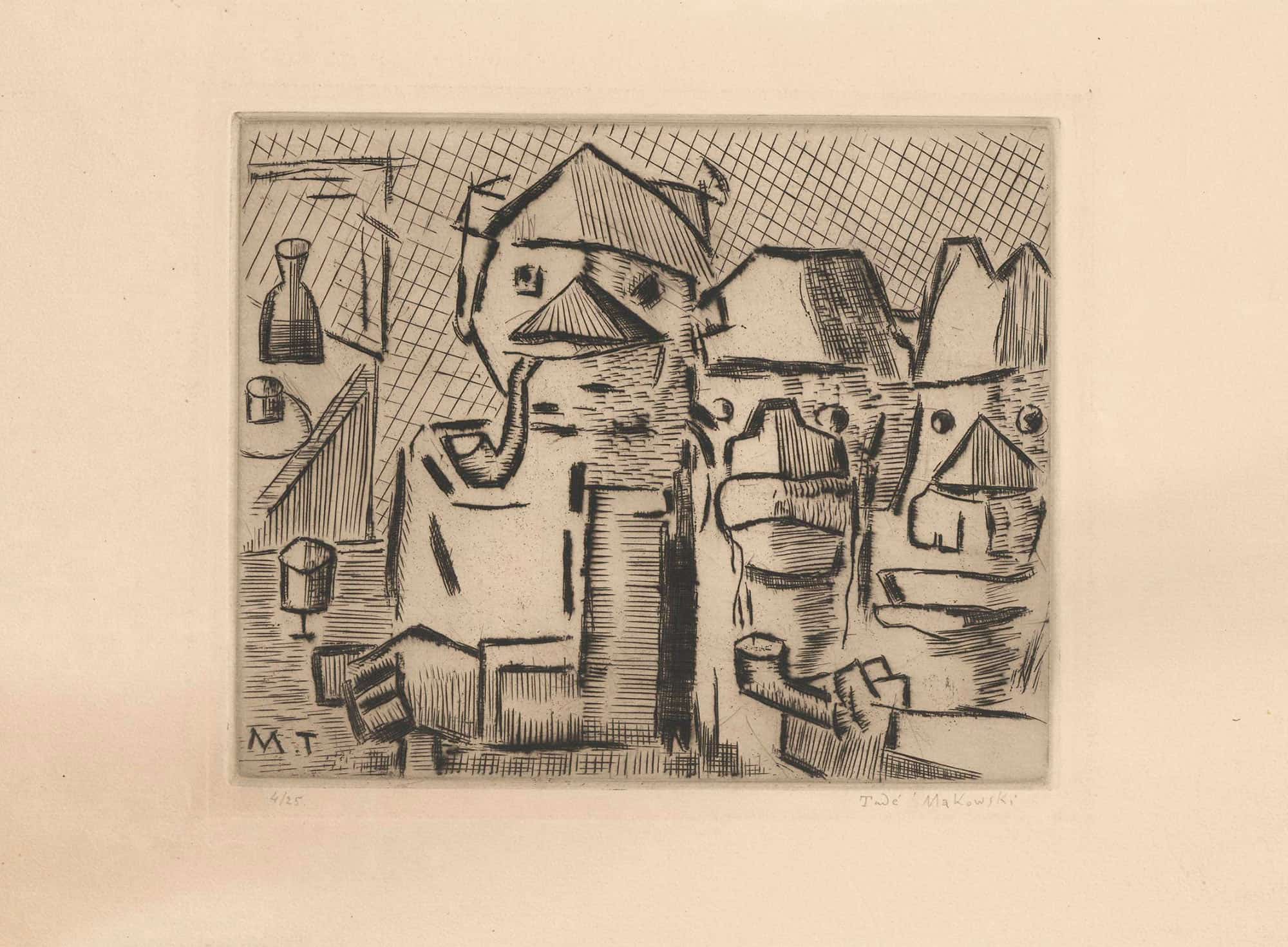 Drinkers by Tadeusz Makowski