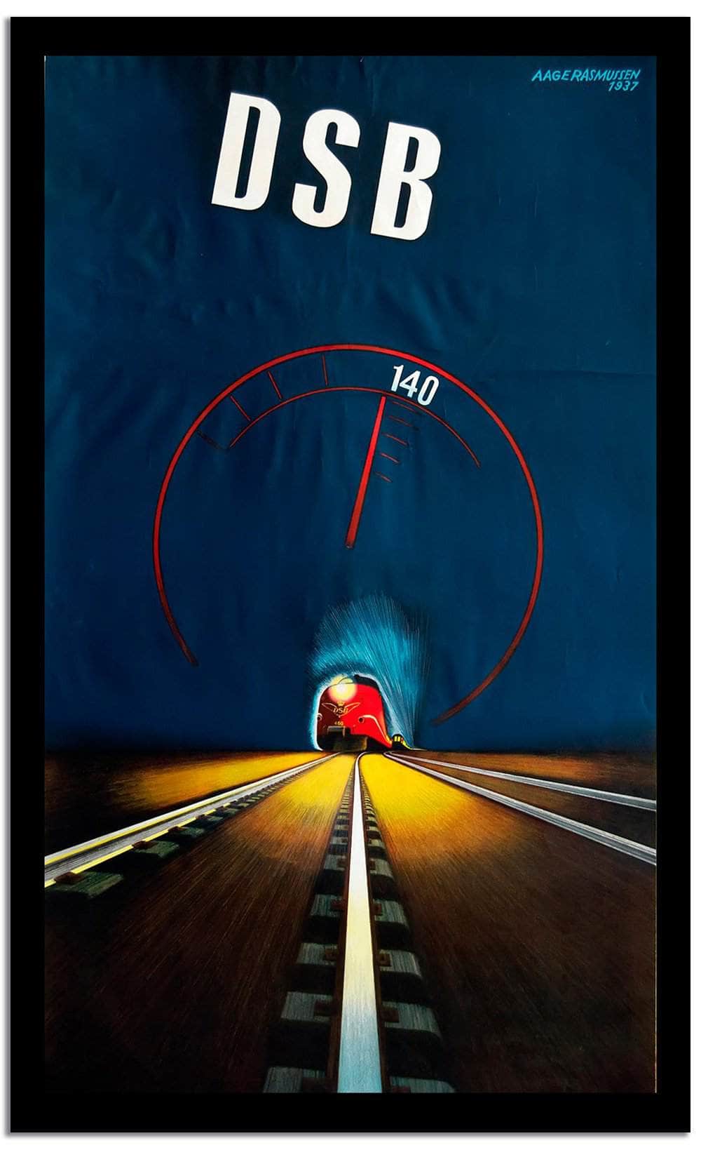 Dsb Vintage Poster - Image 2
