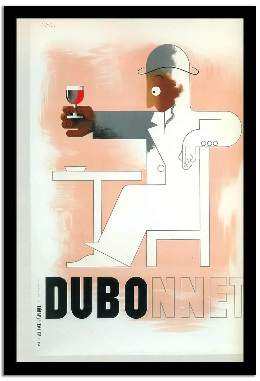 Dubonnet Vintage Beverage Poster - Image 2