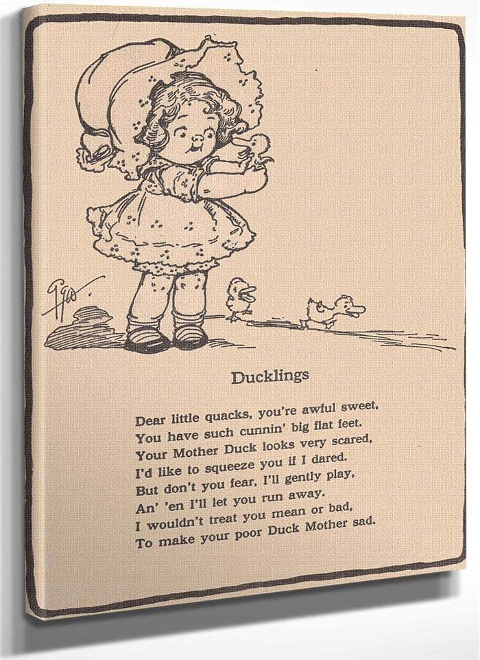Ducklings Illustrated By Grace G Drayton