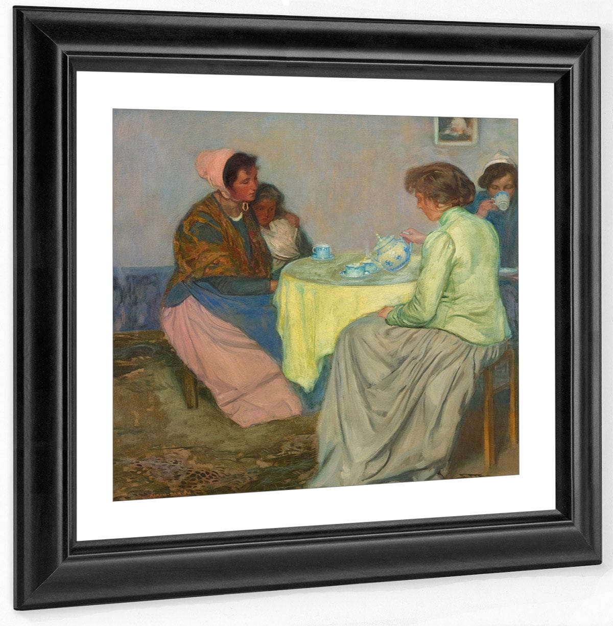 Dutch Women Drinking Coffee By Myron G - Image 2