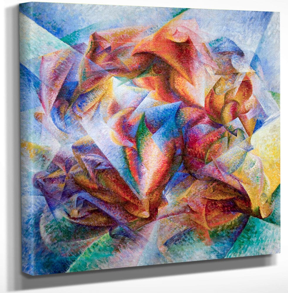 Dynamism Of A Soccer Player 1913 By Umberto Boccioni