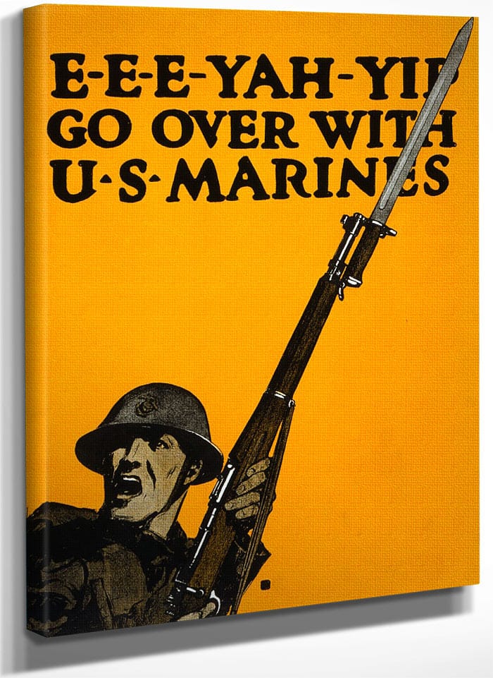 E E E Yah Yip Go Over With U.S. Marines By C.B. Falls