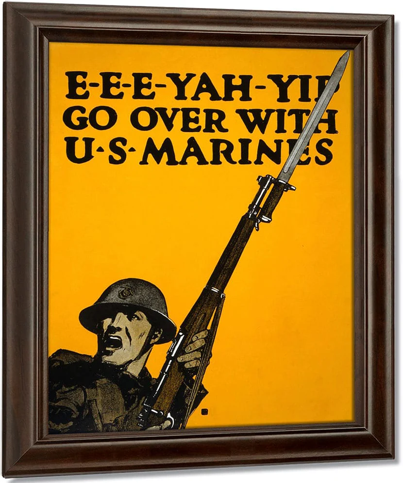 E E E Yah Yip Go Over With U.S. Marines By C.B. Falls - Image 4