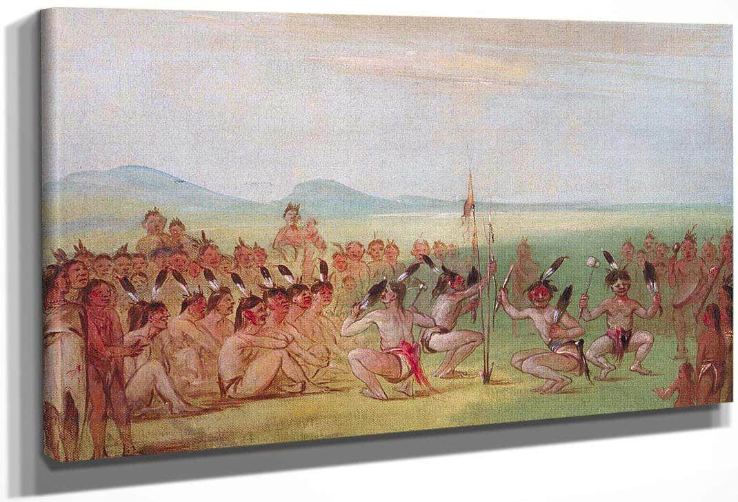 Eagle Dance, Choctaw By George Catlin