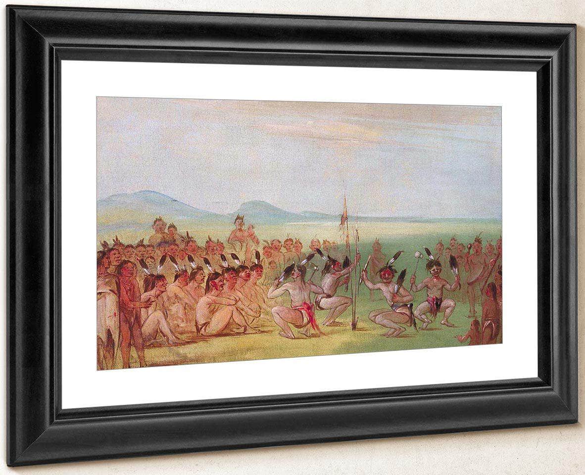 Eagle Dance, Choctaw By George Catlin - Image 2