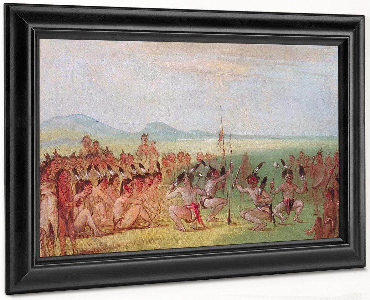 Eagle Dance, Choctaw By George Catlin - Image 6