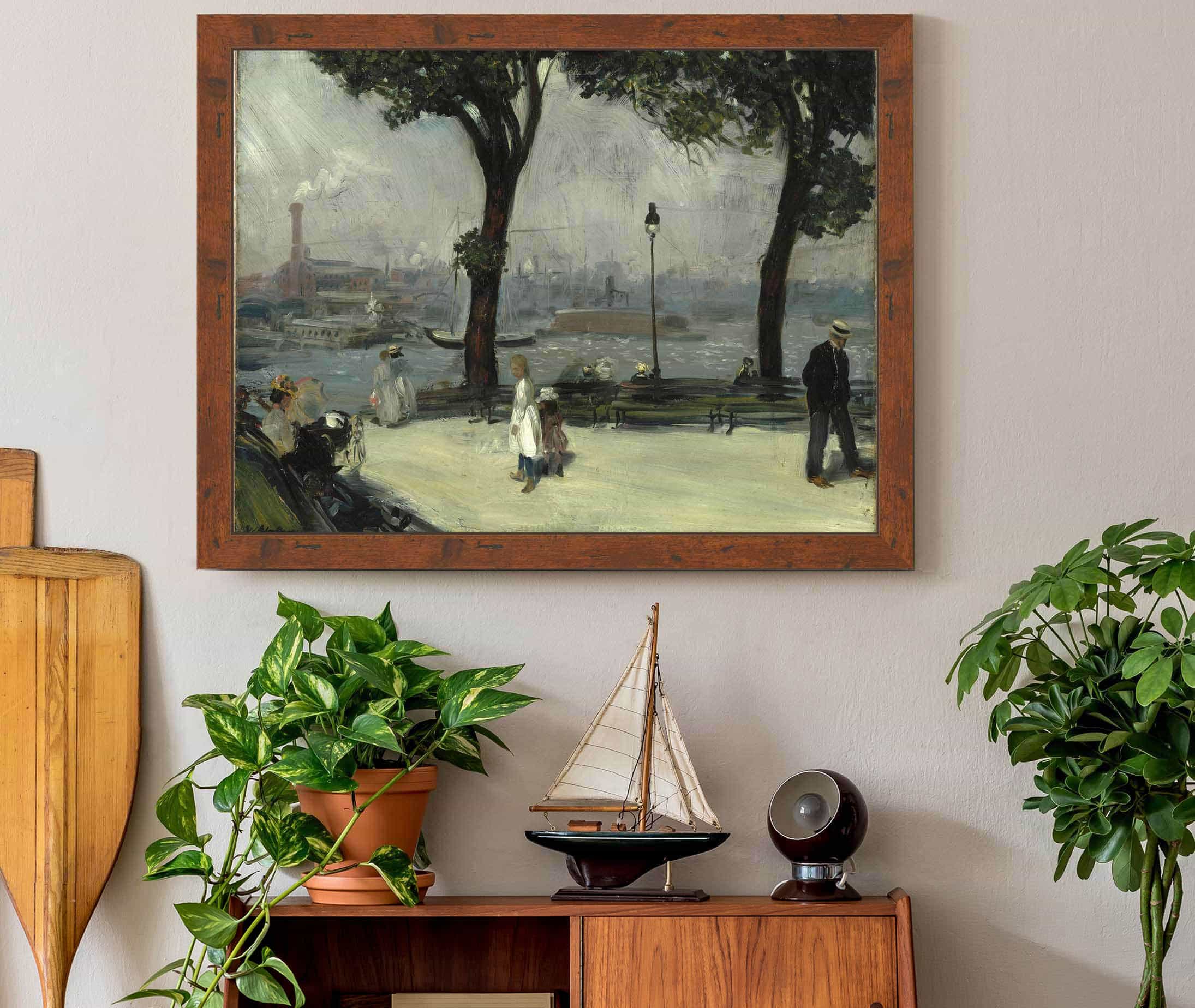 East River Park by William James Glackens - Image 3