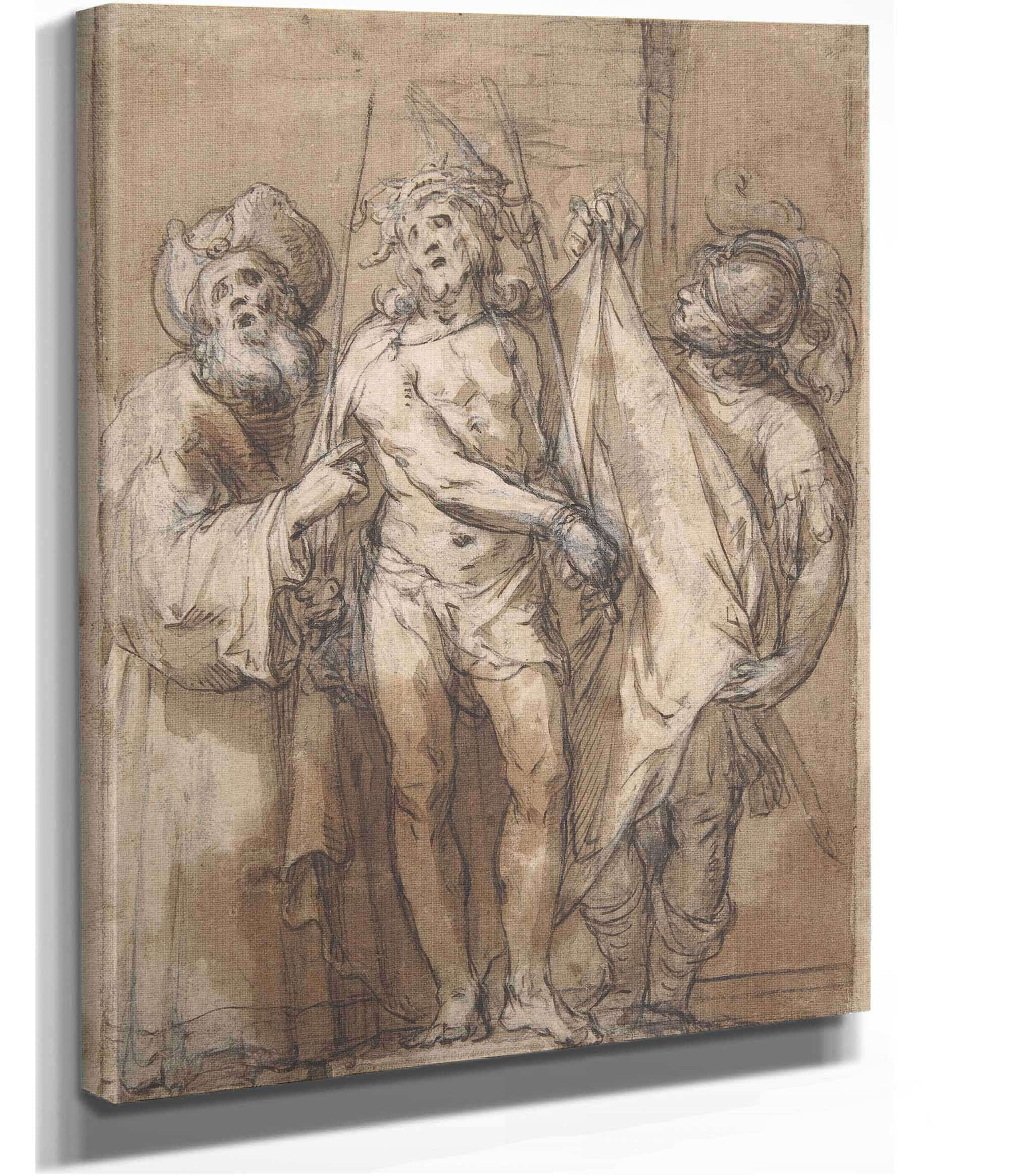 Ecce Homo Th Century by Abraham Bloemaert - Image 2