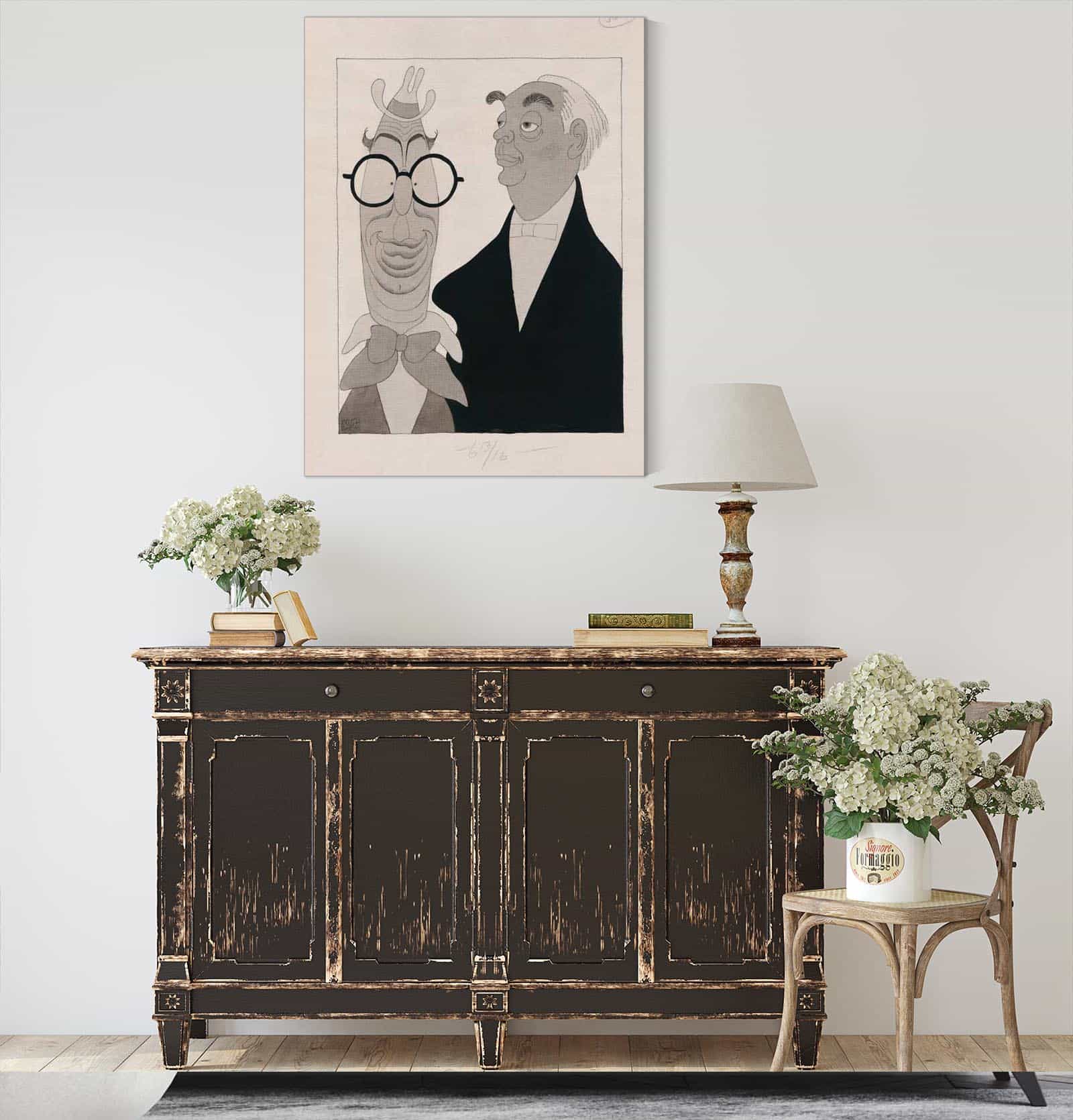 Ed Wynn And Richard B Harrison by Ralph Barton - Image 4