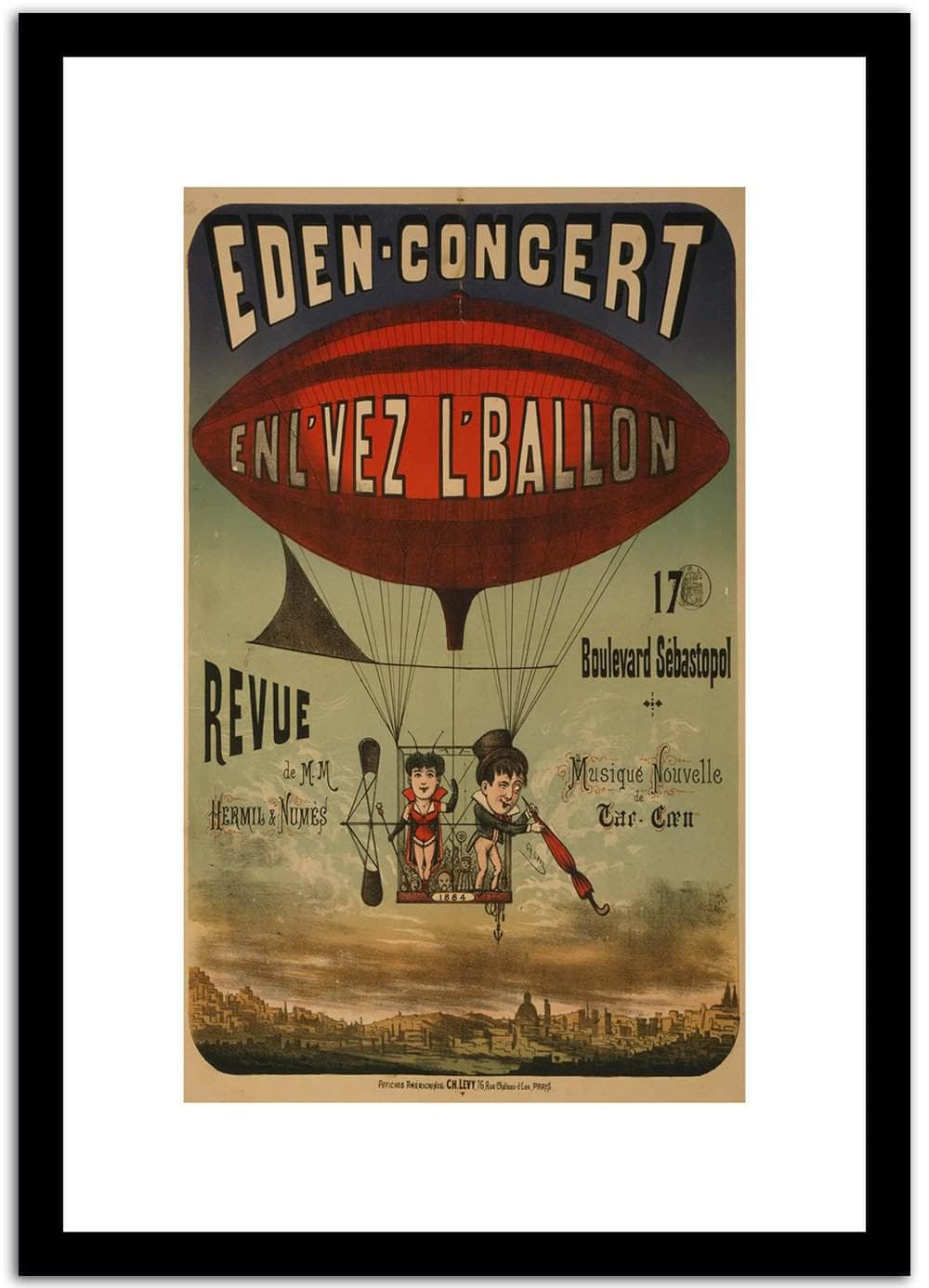 Eden. Concert Vintage Poster