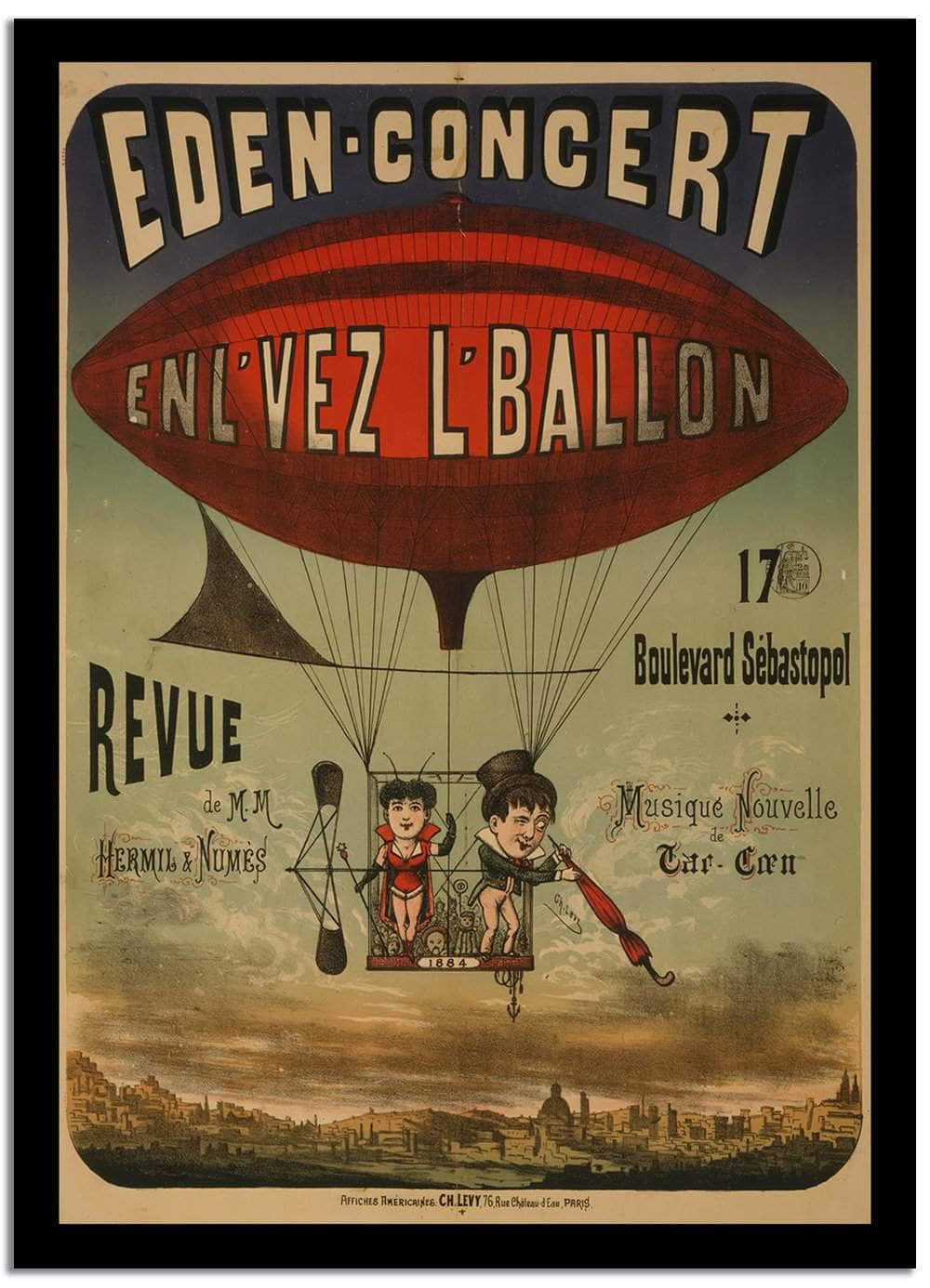Eden. Concert Vintage Poster - Image 2
