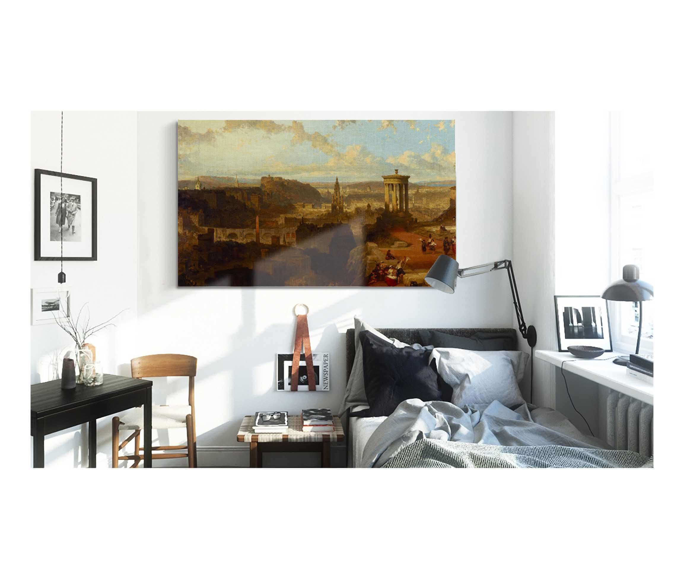 Edinburgh From The Calton Hill by David Roberts - Image 3