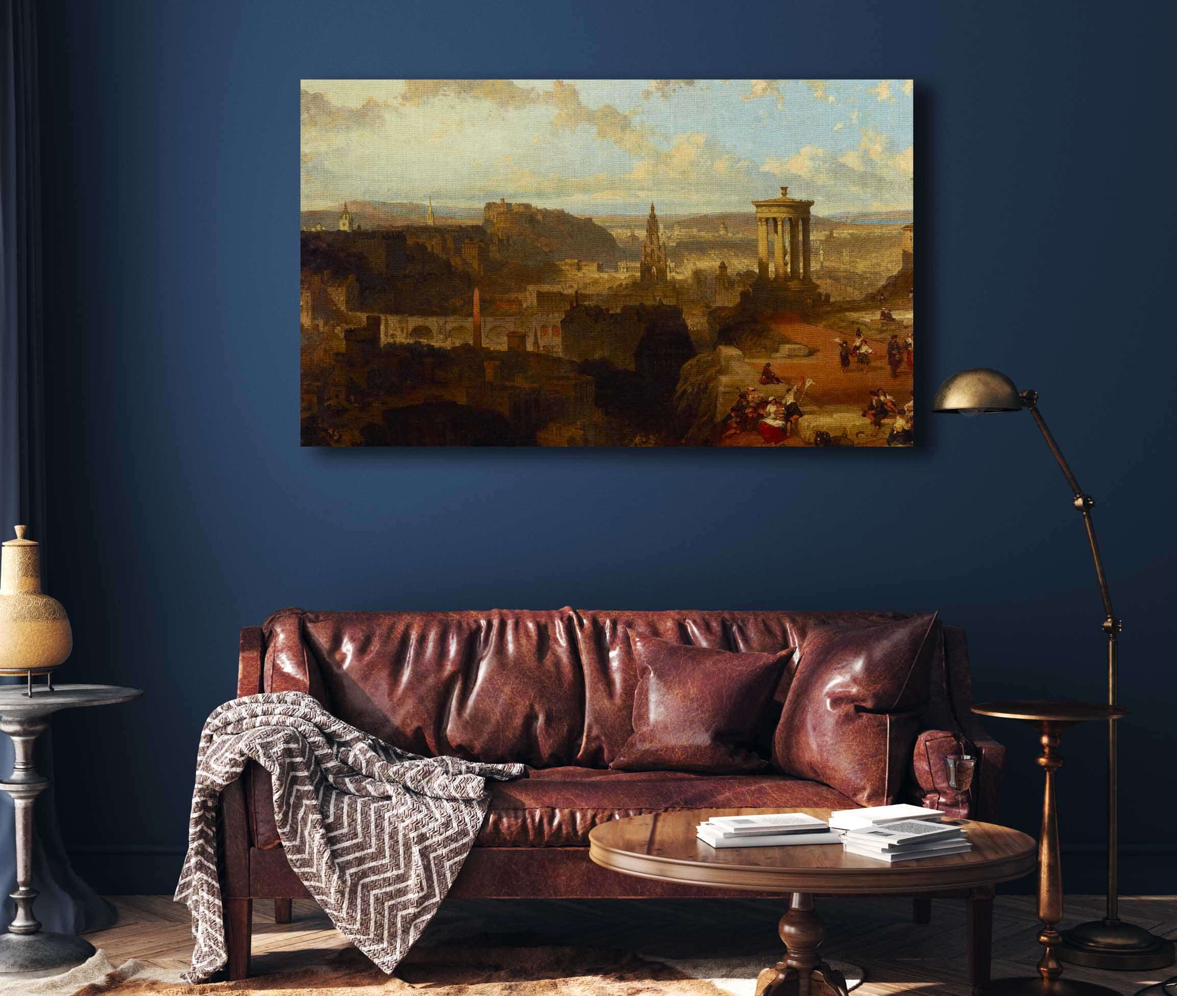 Edinburgh From The Calton Hill by David Roberts - Image 4