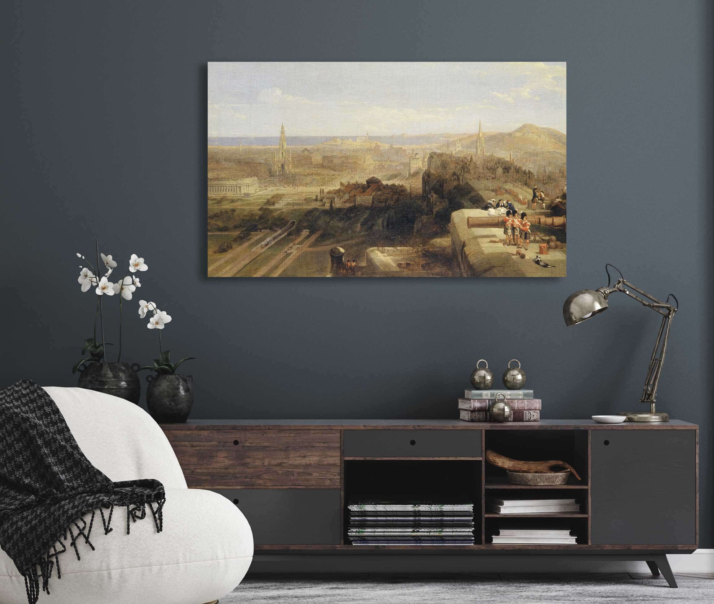 Edinburgh From The Castle by David Roberts - Image 5