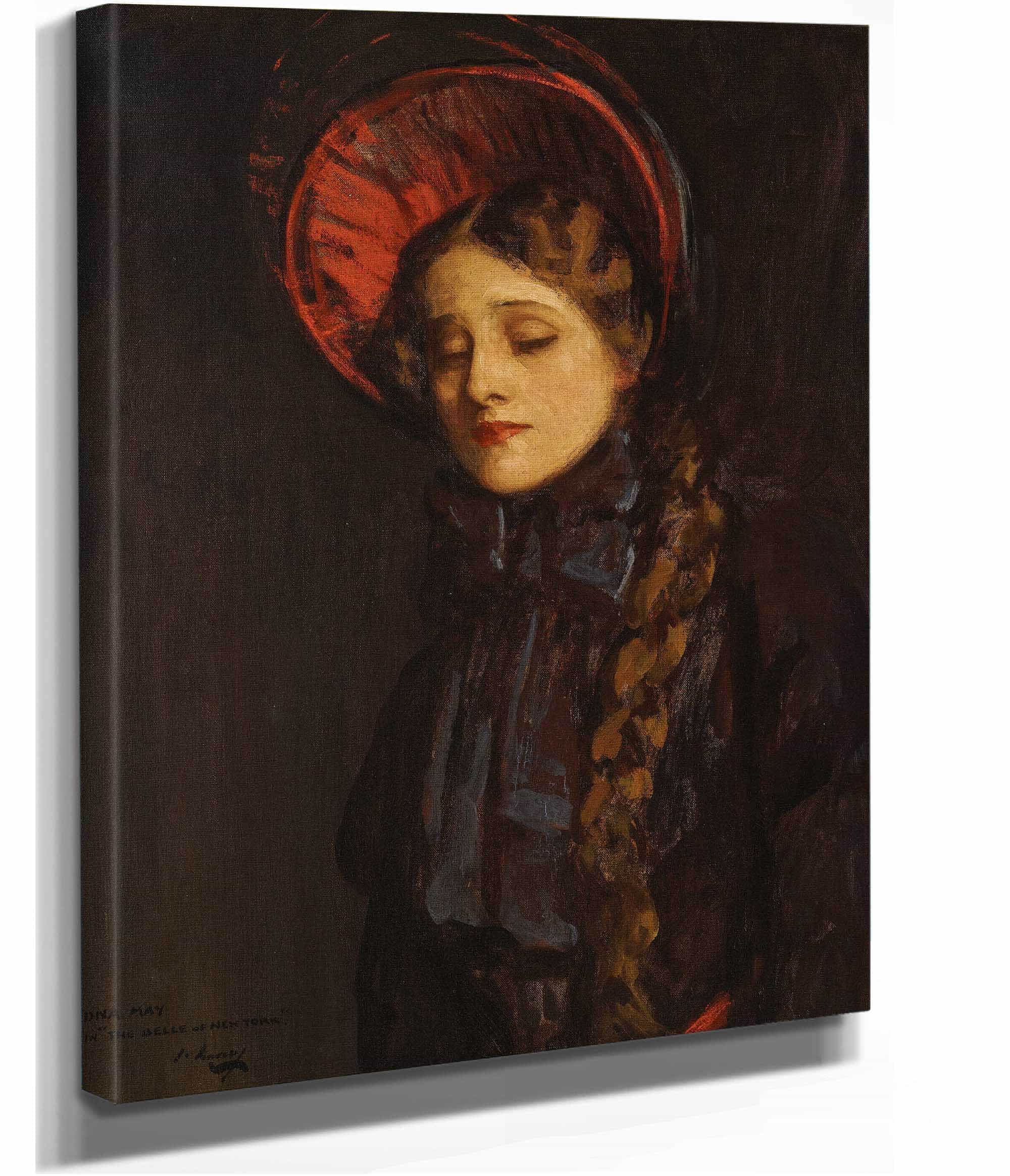 Edna May In The Belle Of New York by Sir John Lavery - Image 2