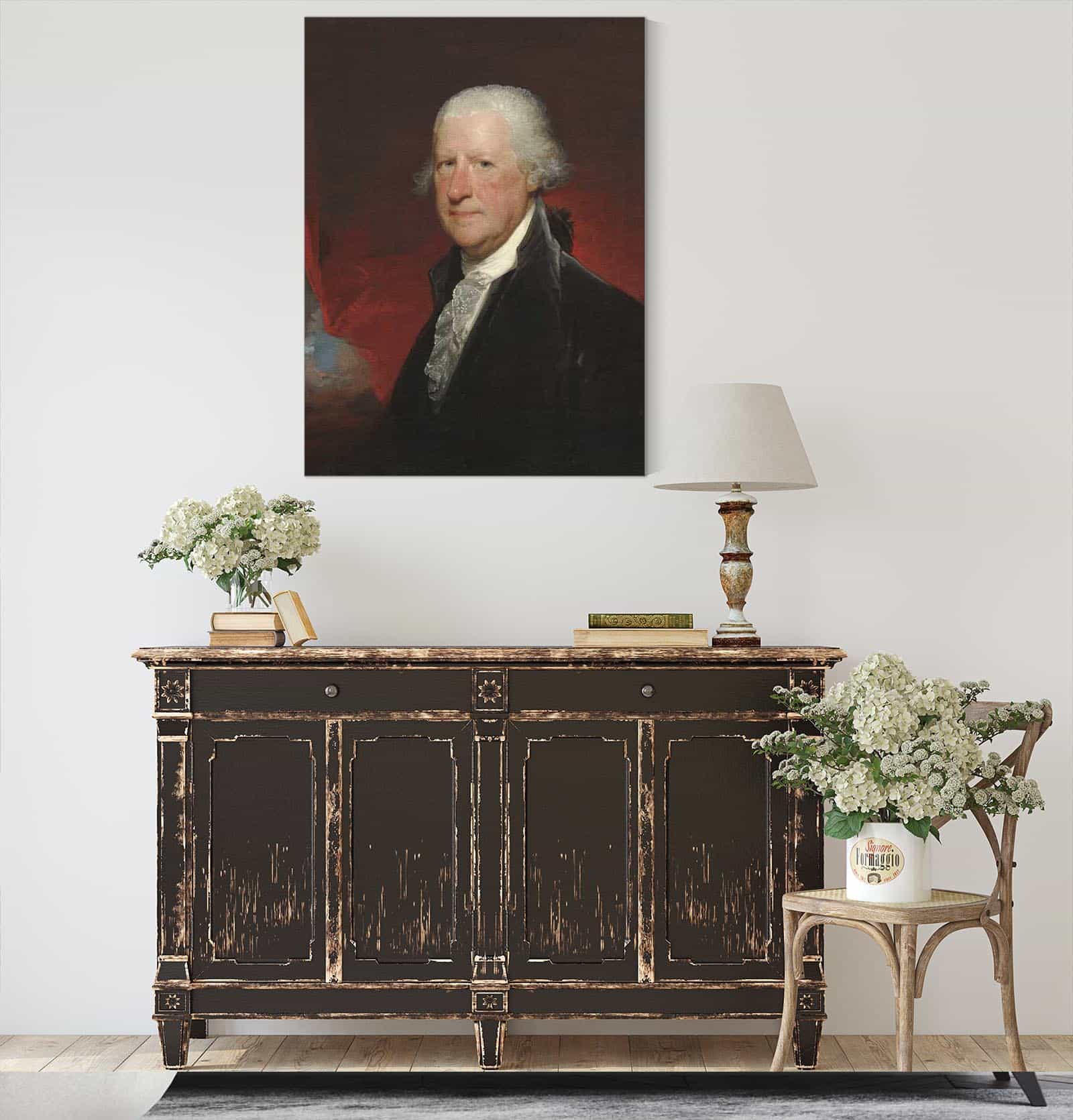 Edward Shippen by Gilbert Stuart - Image 4