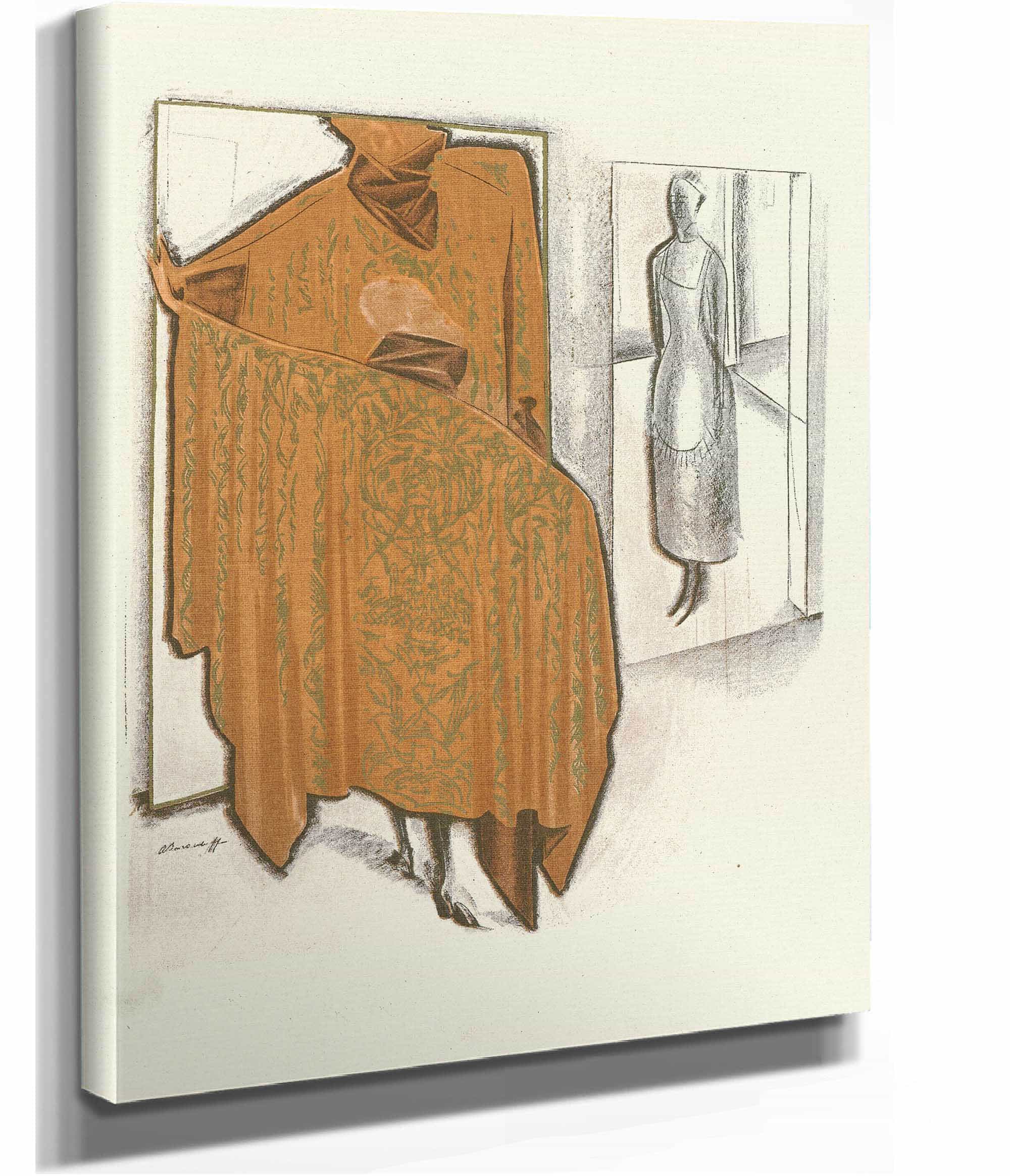 Effet De Glace Manteau Du Soir De Paul Poiret by Alexander Evgenievich Yakovlev - Image 2