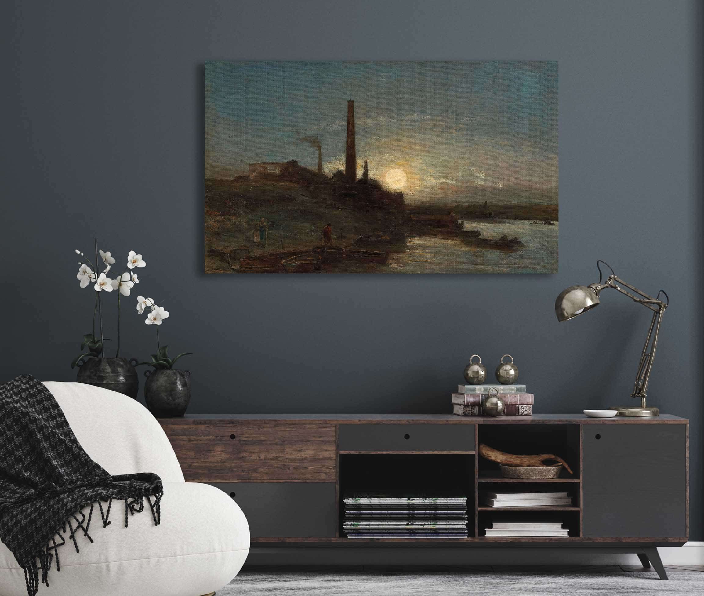Effet De Lune by Johan Barthold Jongkind - Image 5