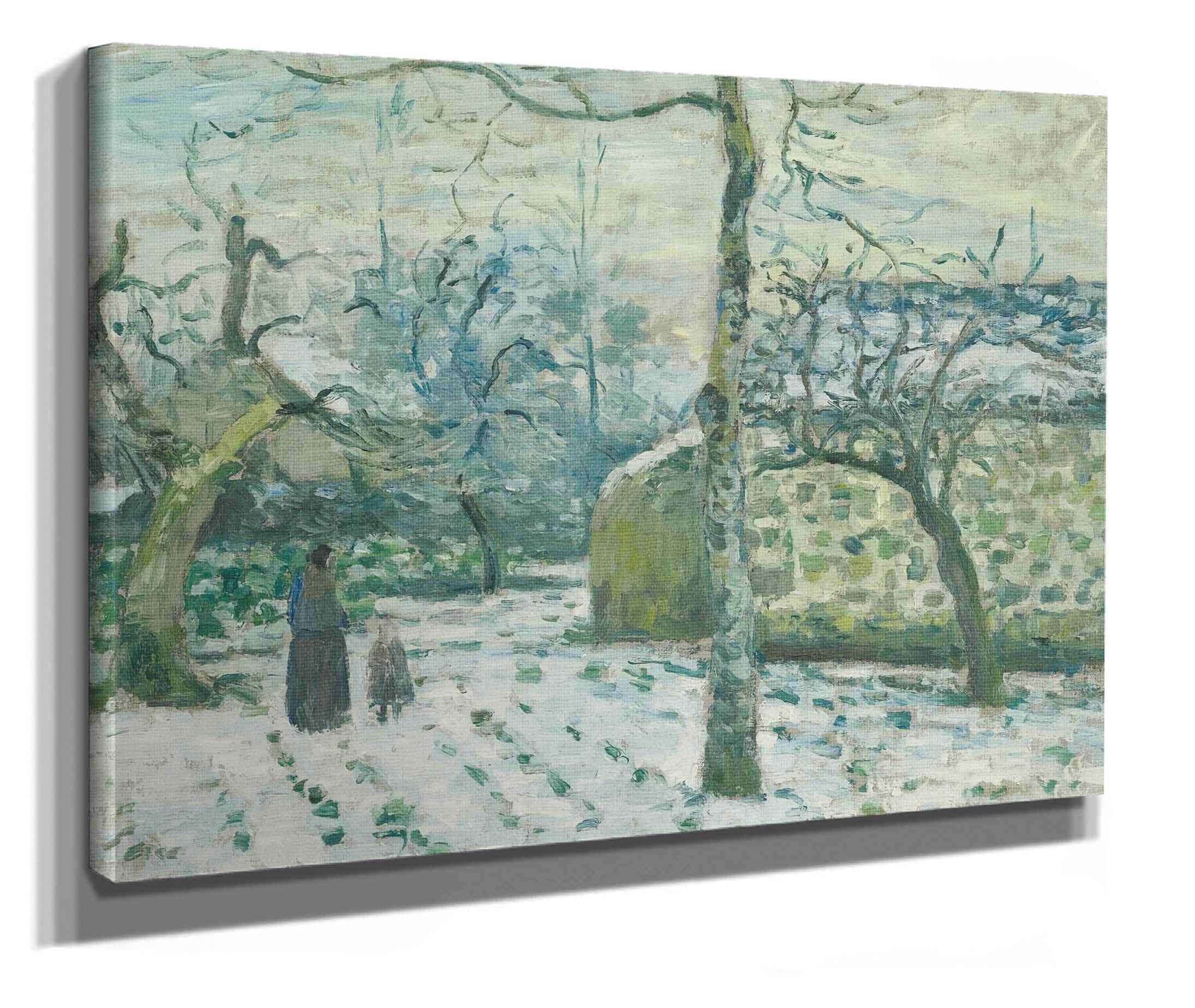 Effet De Neige A Montfoucault by Camille Pissarro - Image 2