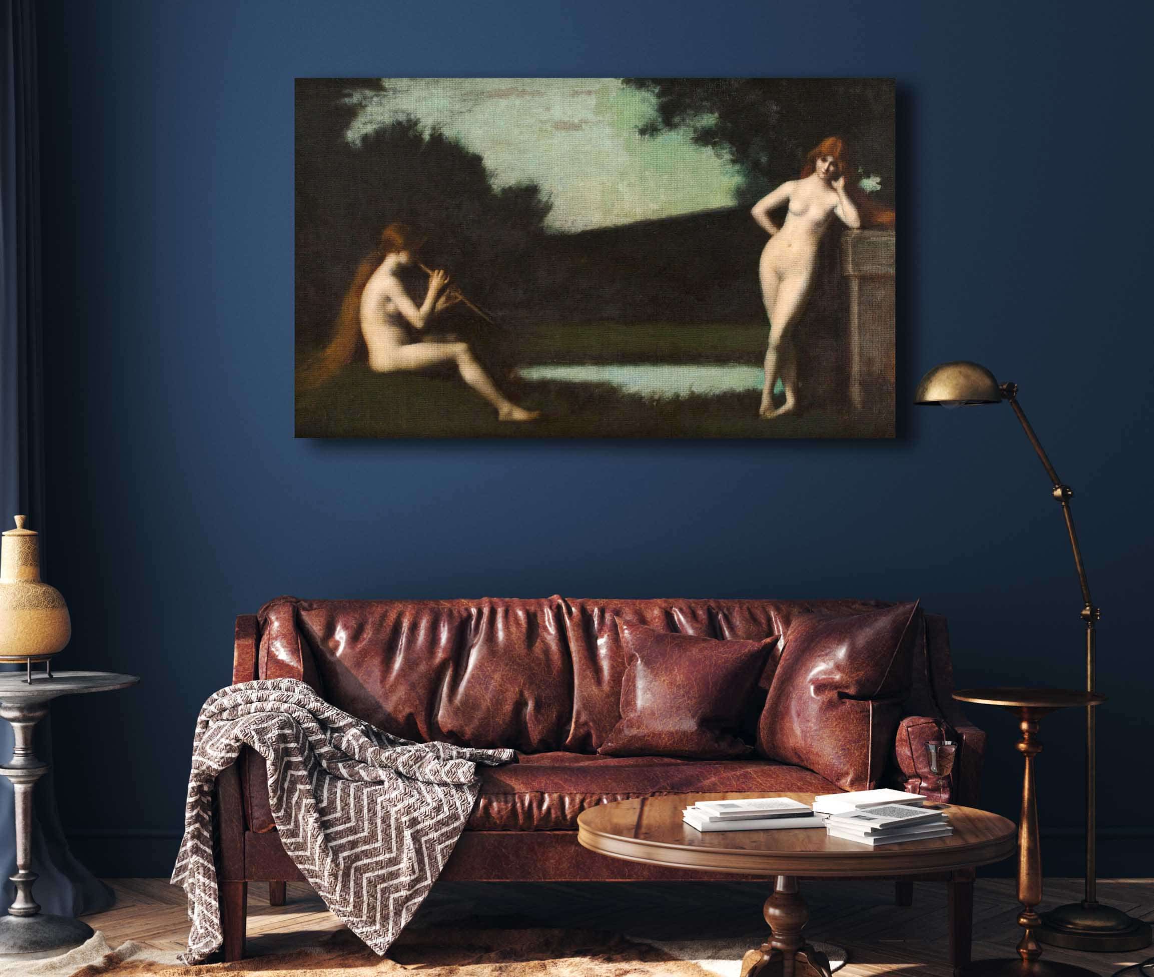 Eglogue by Jean Jacques Henner - Image 4