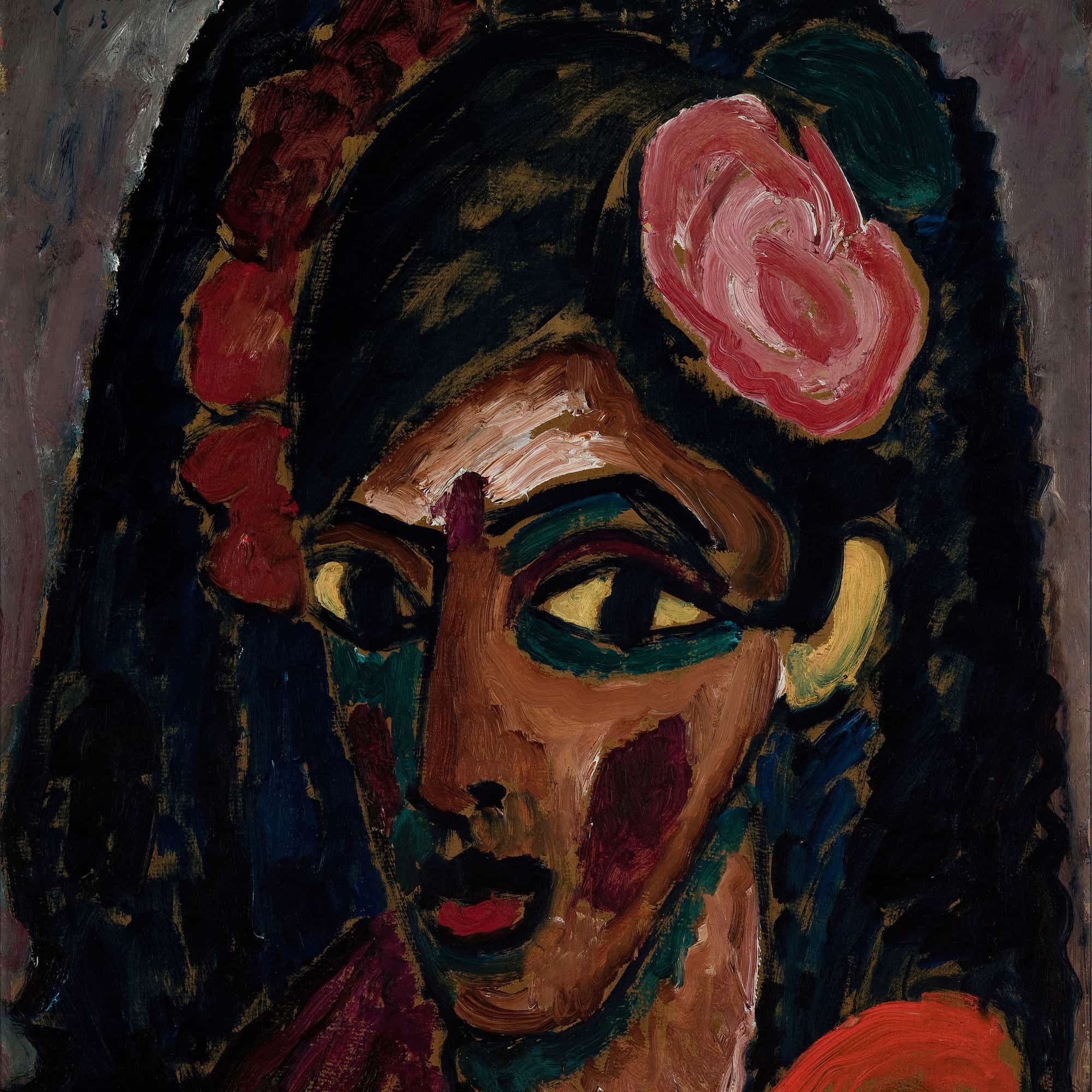 Egyptian Girl by Alexej Von Jawlensky - Image 4