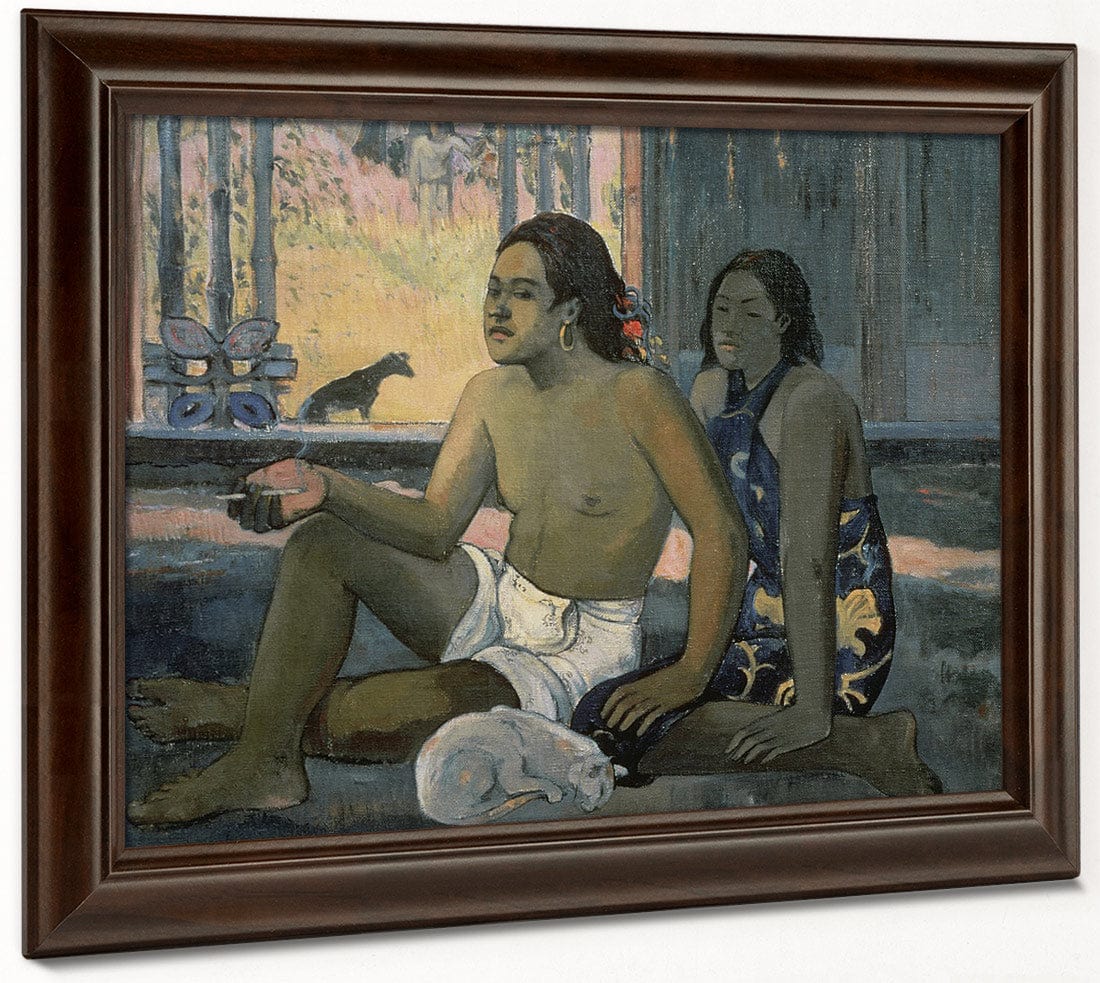 Eiaha Ohipa Or Tahitians In A Room By Eugene Henri Paul Gauguin - Image 6