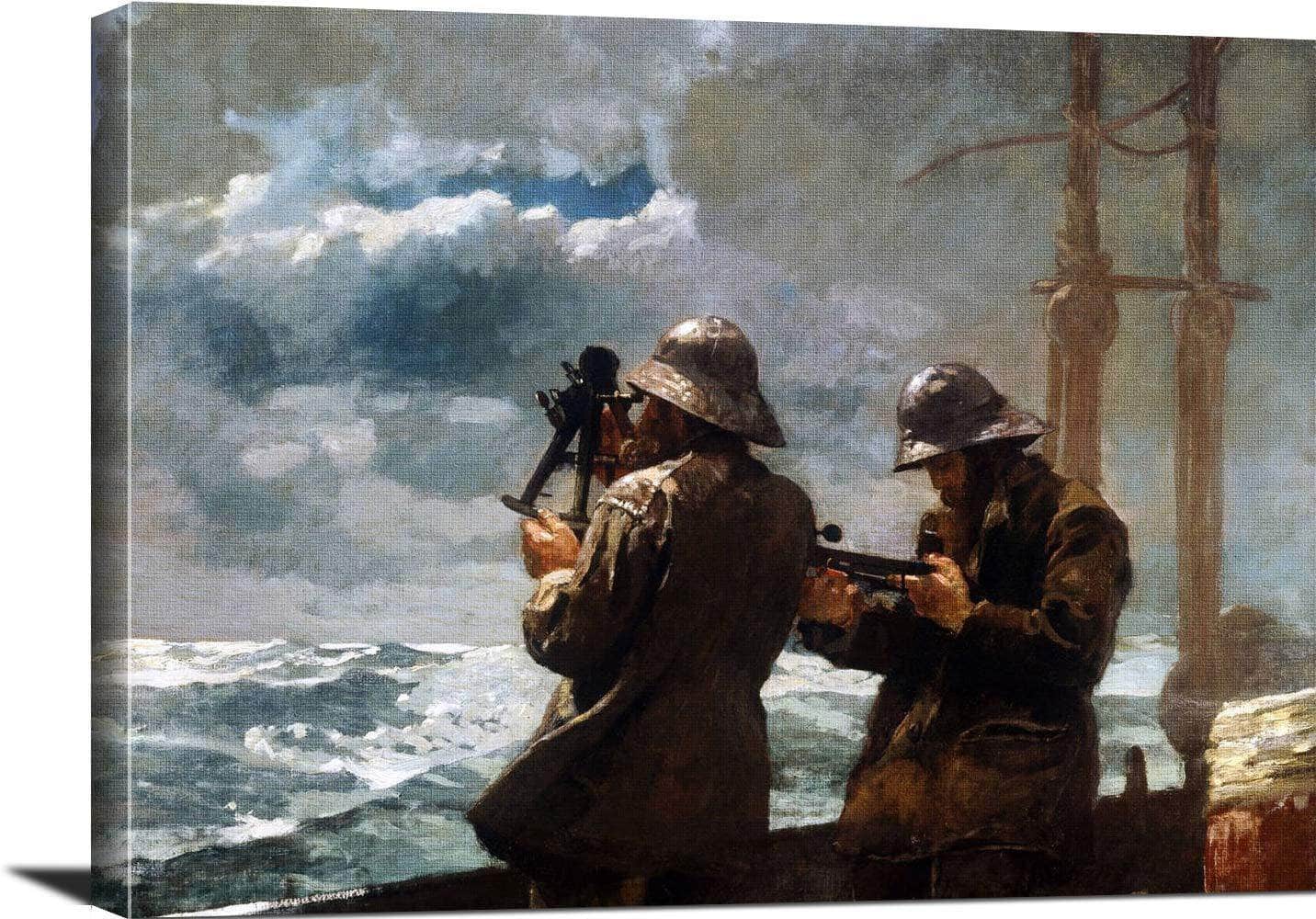Eight Bells Painting Winslow Homer Canvas Art - Image 5