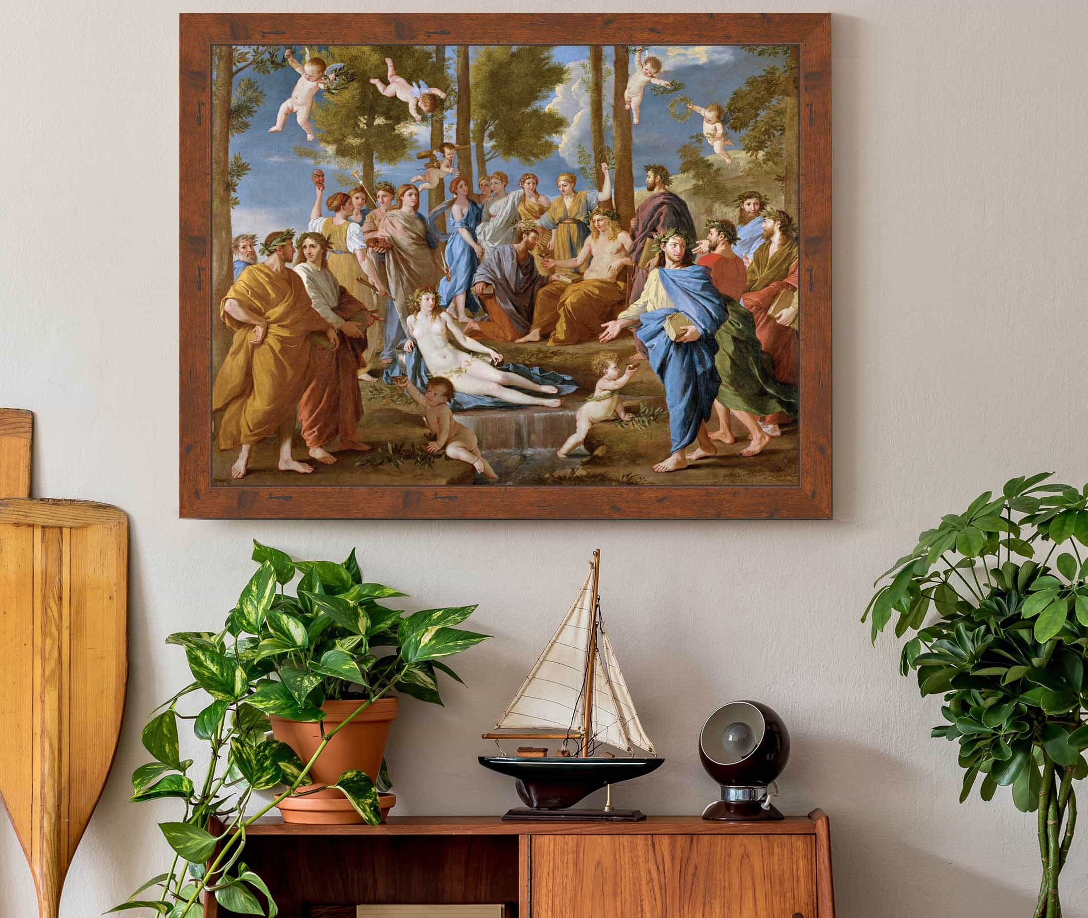 El Parnaso by Nicolas Poussin - Image 3