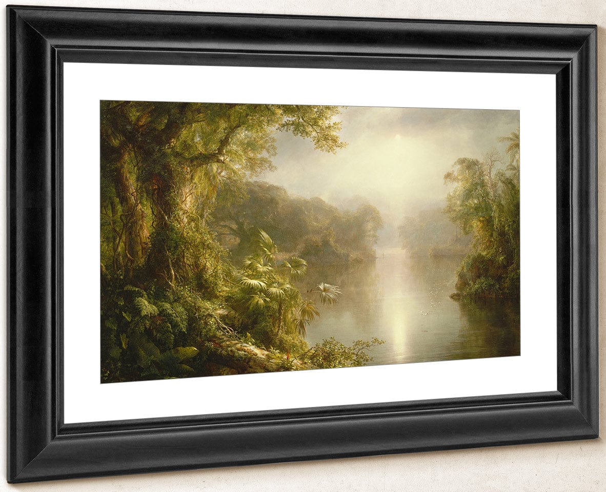 El Rio De Luz The River Of Light 1877 By Frederic Edwin Church - Image 4