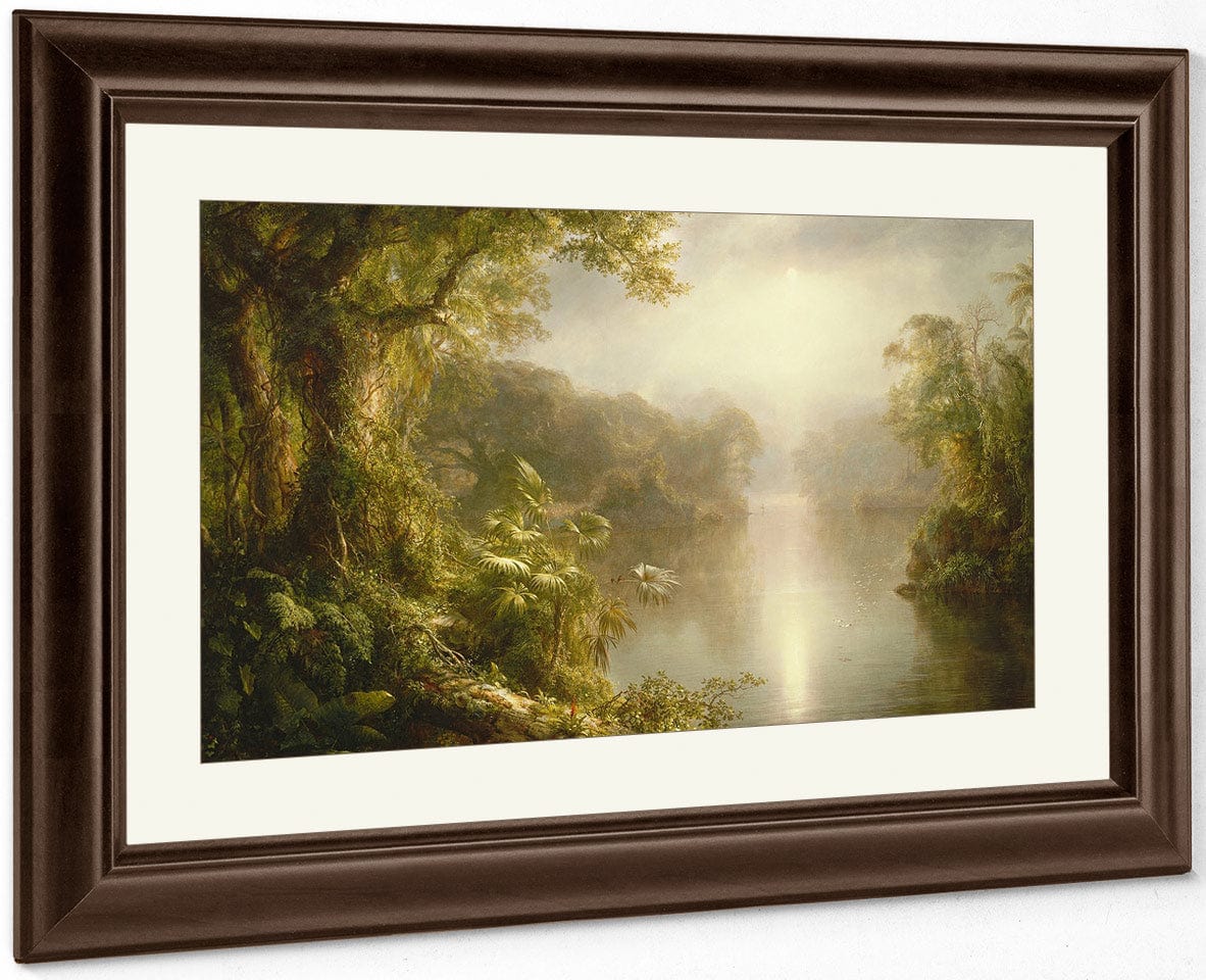 El Rio De Luz The River Of Light 1877 By Frederic Edwin Church - Image 5