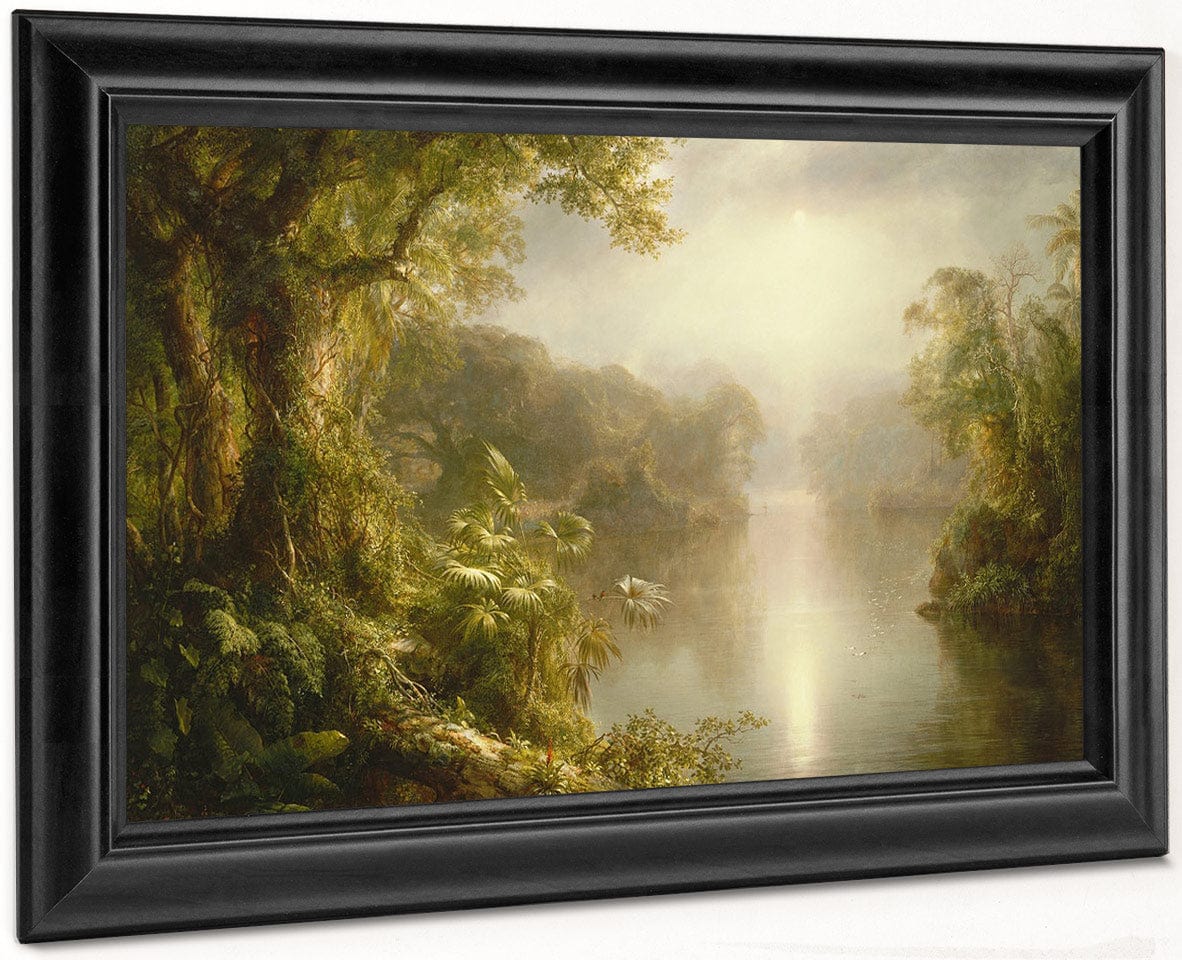 El Rio De Luz The River Of Light 1877 By Frederic Edwin Church - Image 8