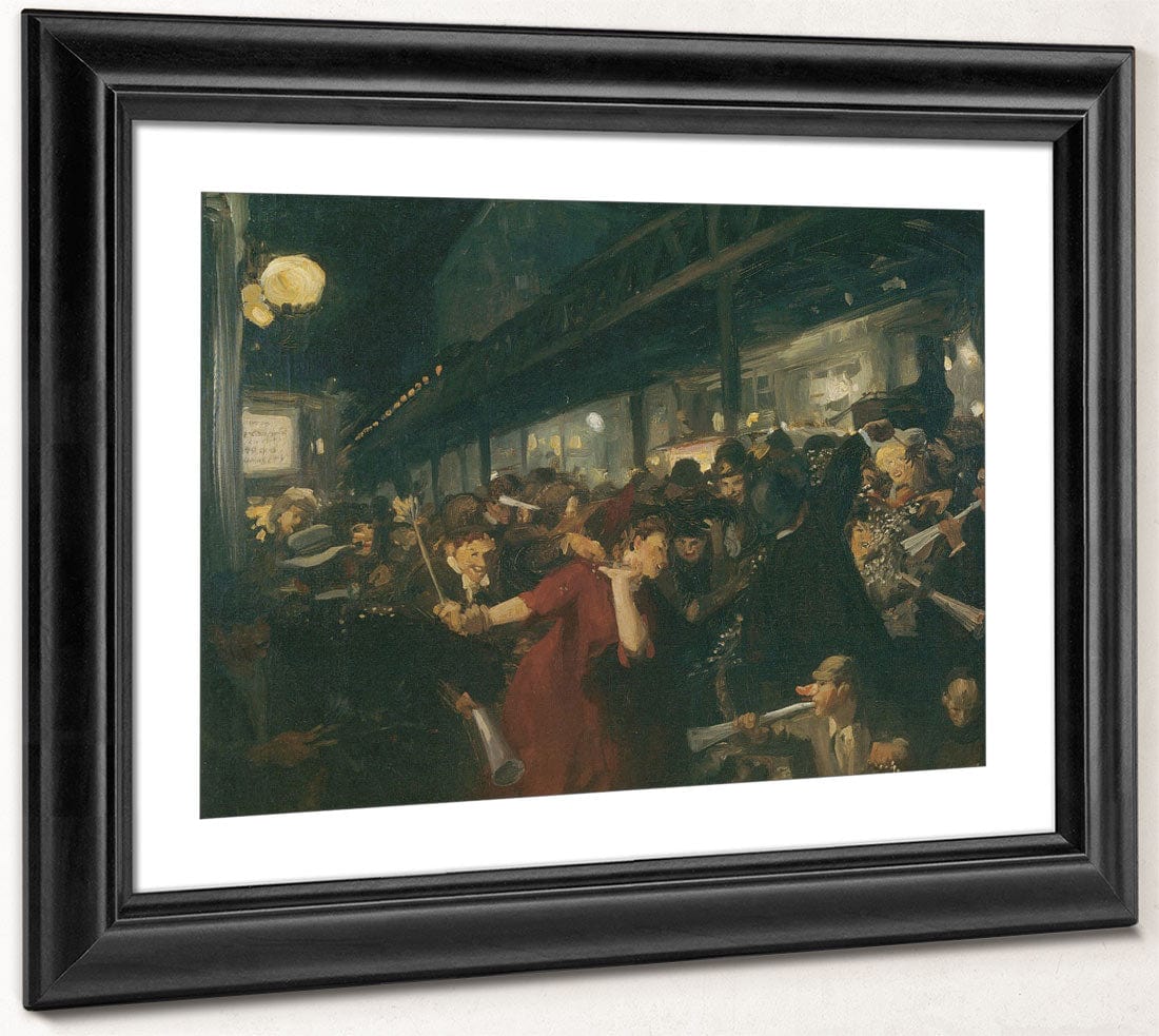 Election Night 1907 By John Sloan - Image 4
