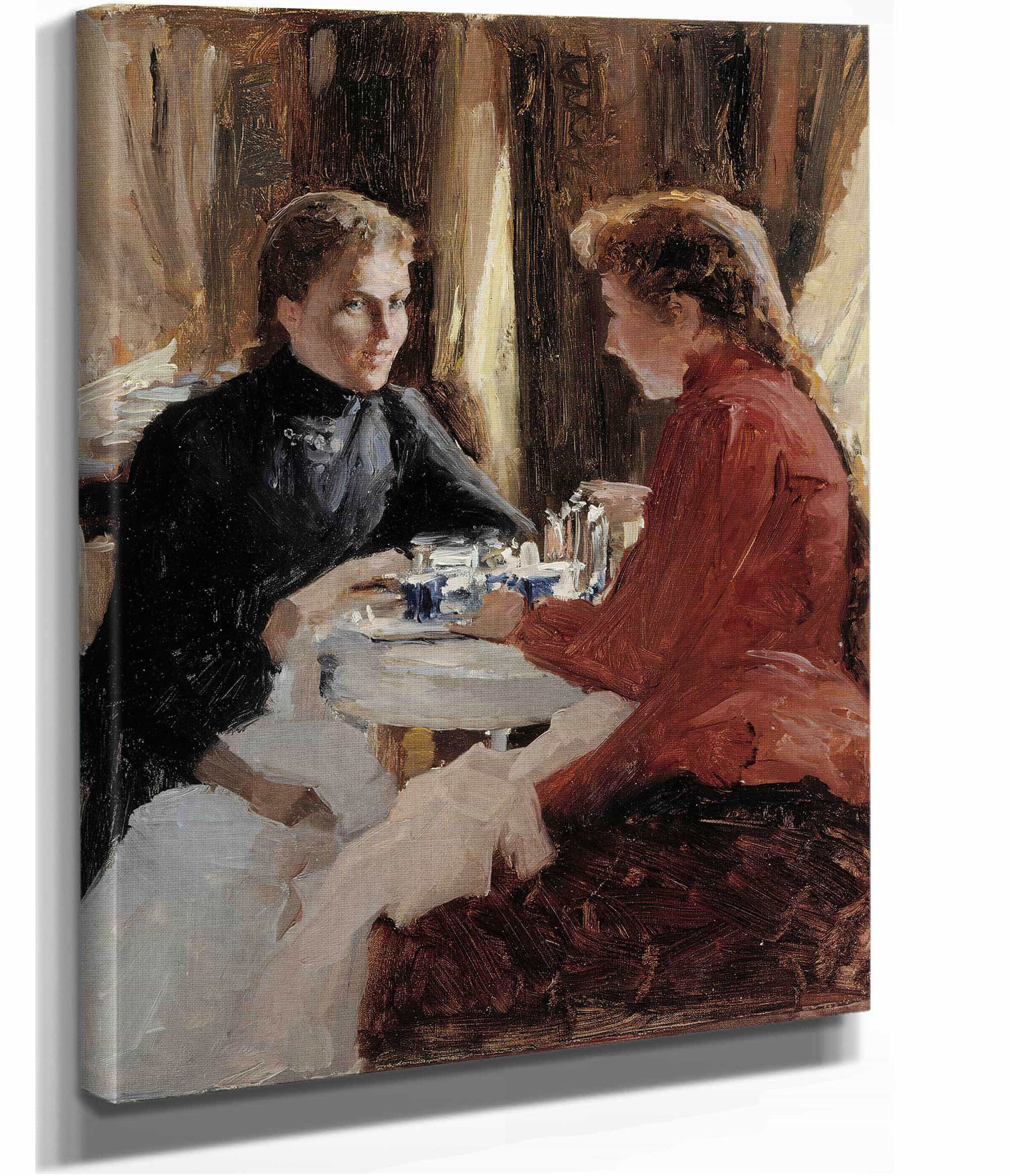Elevenses by Albert Edelfelt - Image 2