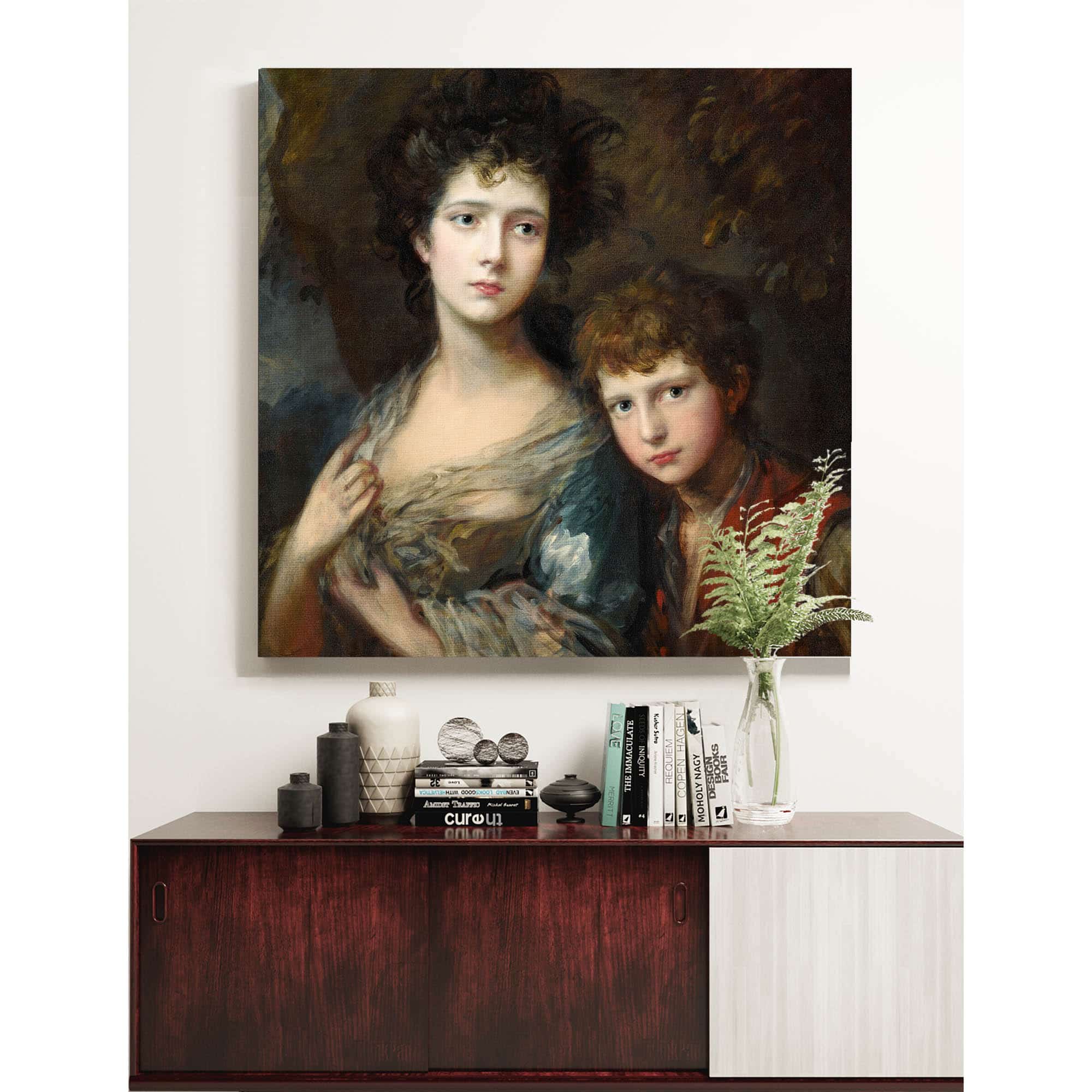 Elizabeth And Thomas Linley by Thomas Gainsborough - Image 4
