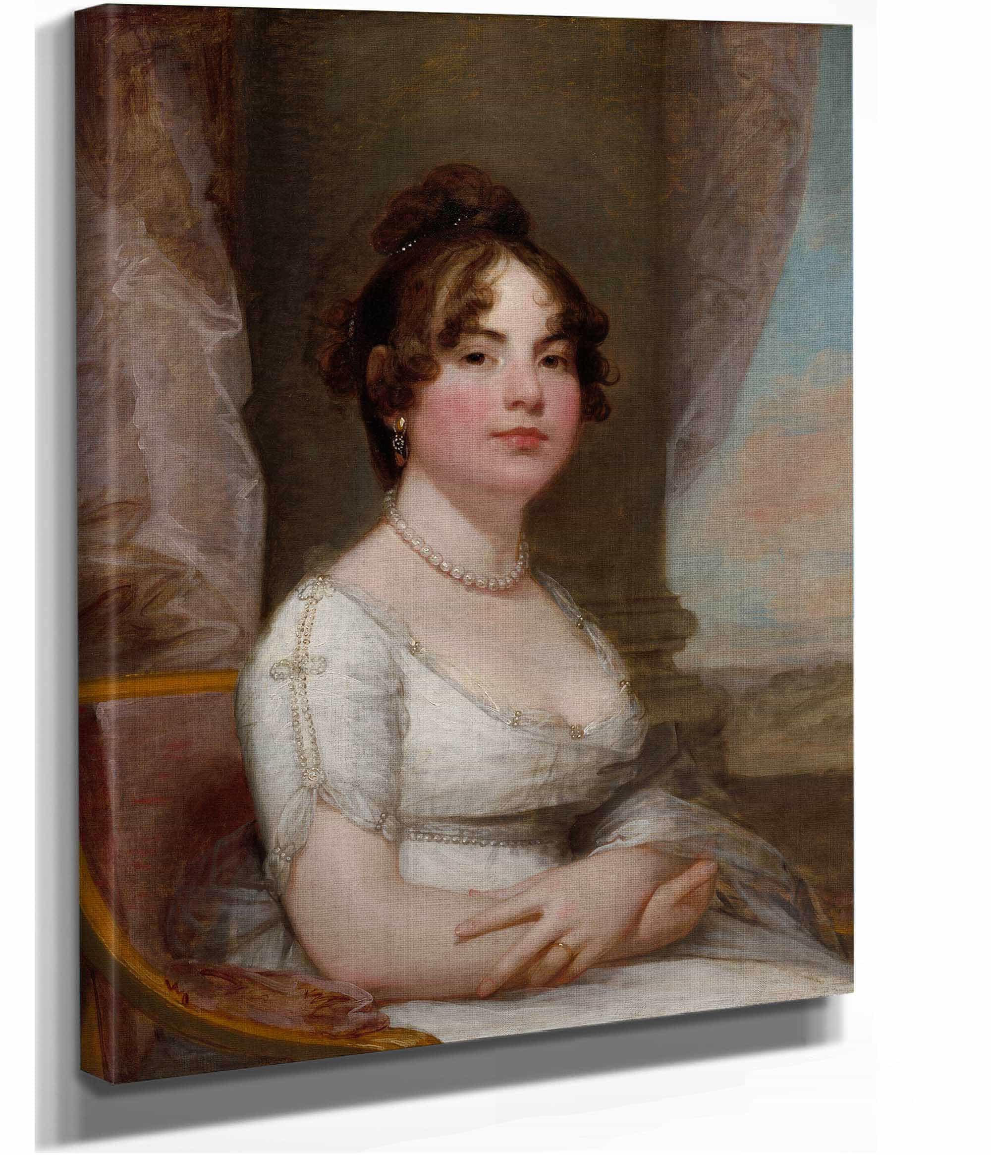Elizabeth Beltzhoover Mason by Gilbert Stuart - Image 2