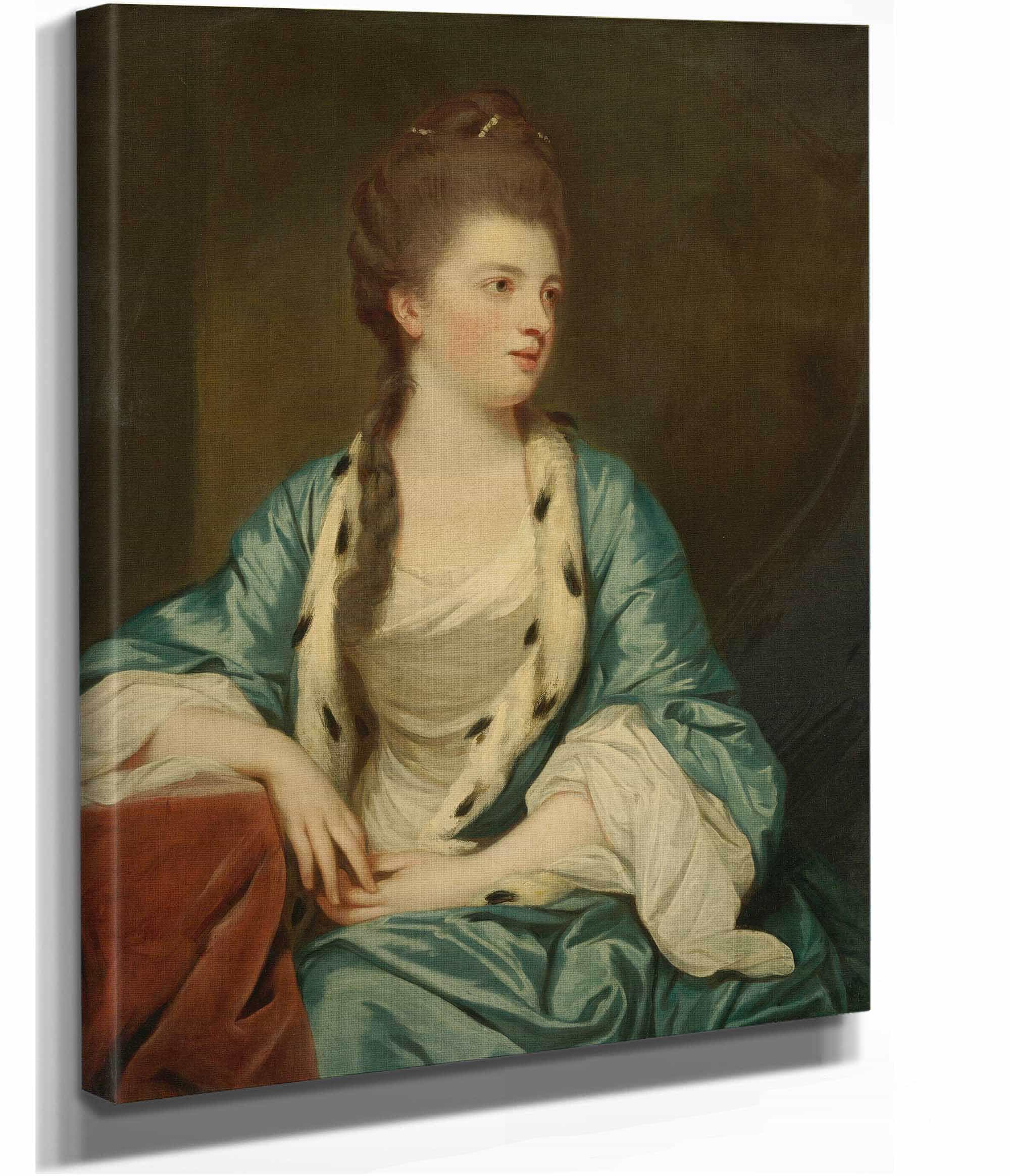 Elizabeth Kerr Marchioness Of Lothian by Sir Joshua Reynolds - Image 2