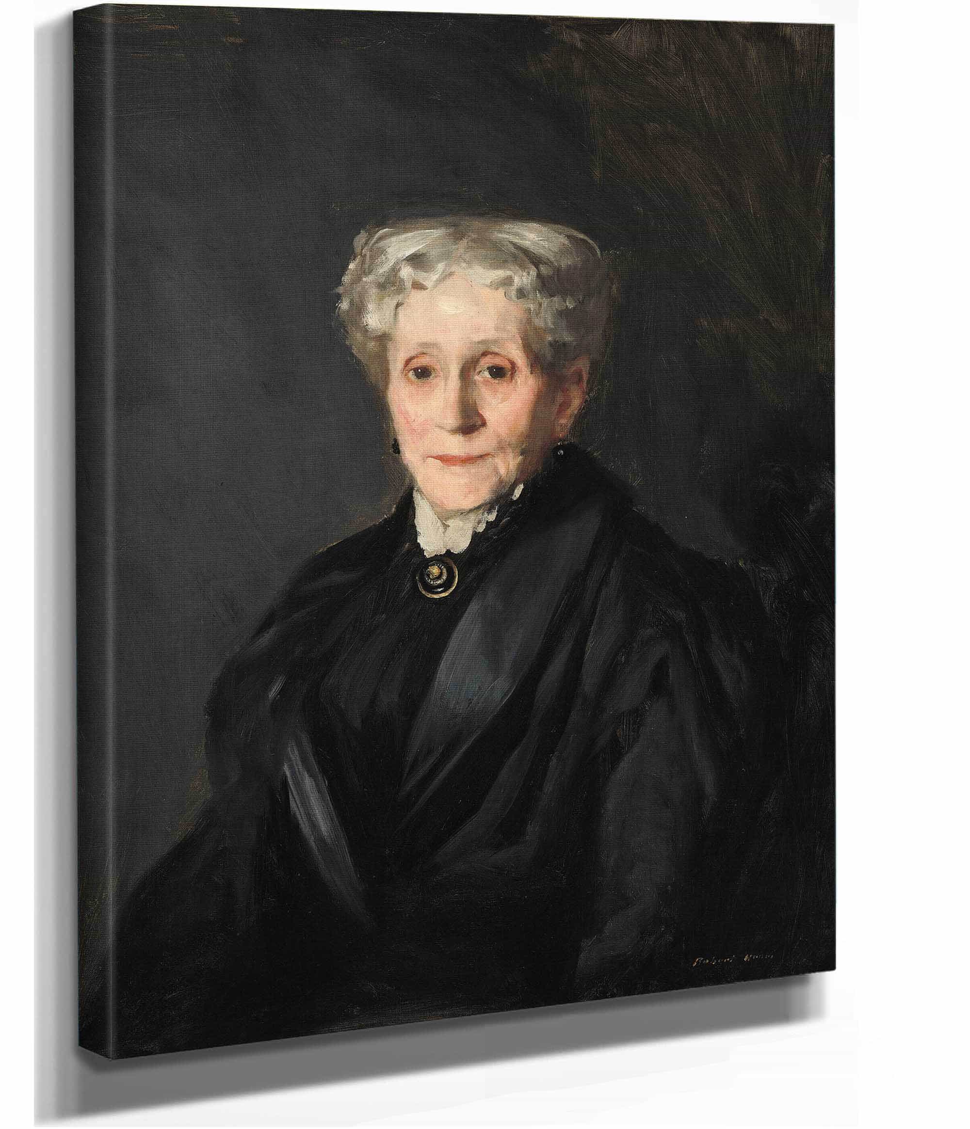 Elizabeth Virginia Lanning Bradner Smith Mrs George Cotton Smith by Robert Henri - Image 2