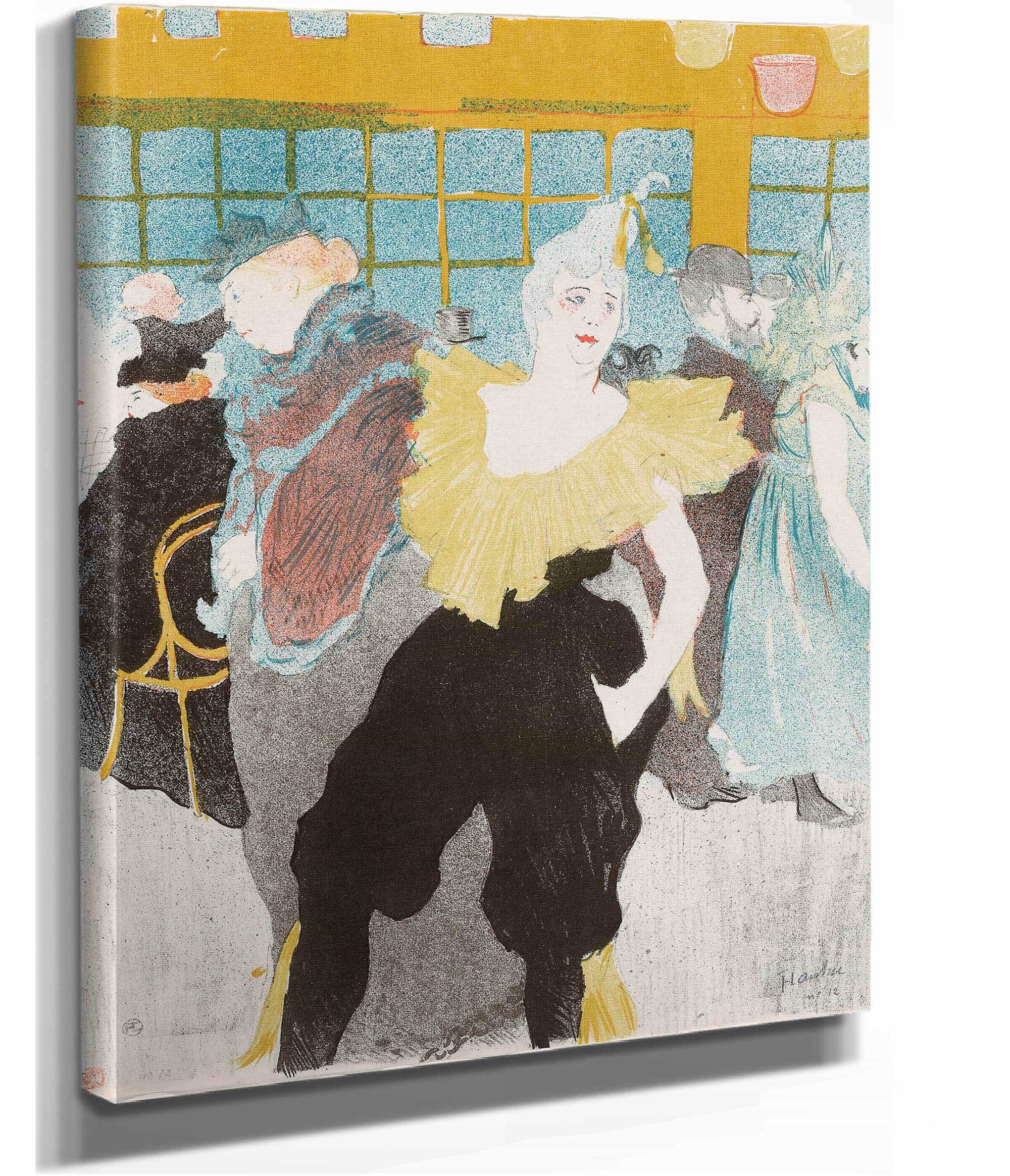 Elles The Clownesse by Henri De Toulouse Lautrec - Image 2