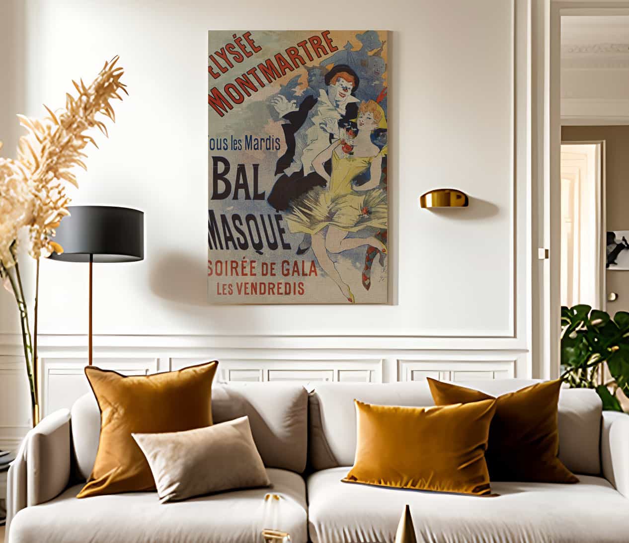 Elysee Montmatre Bal Masque By Jules Cheret - Image 2
