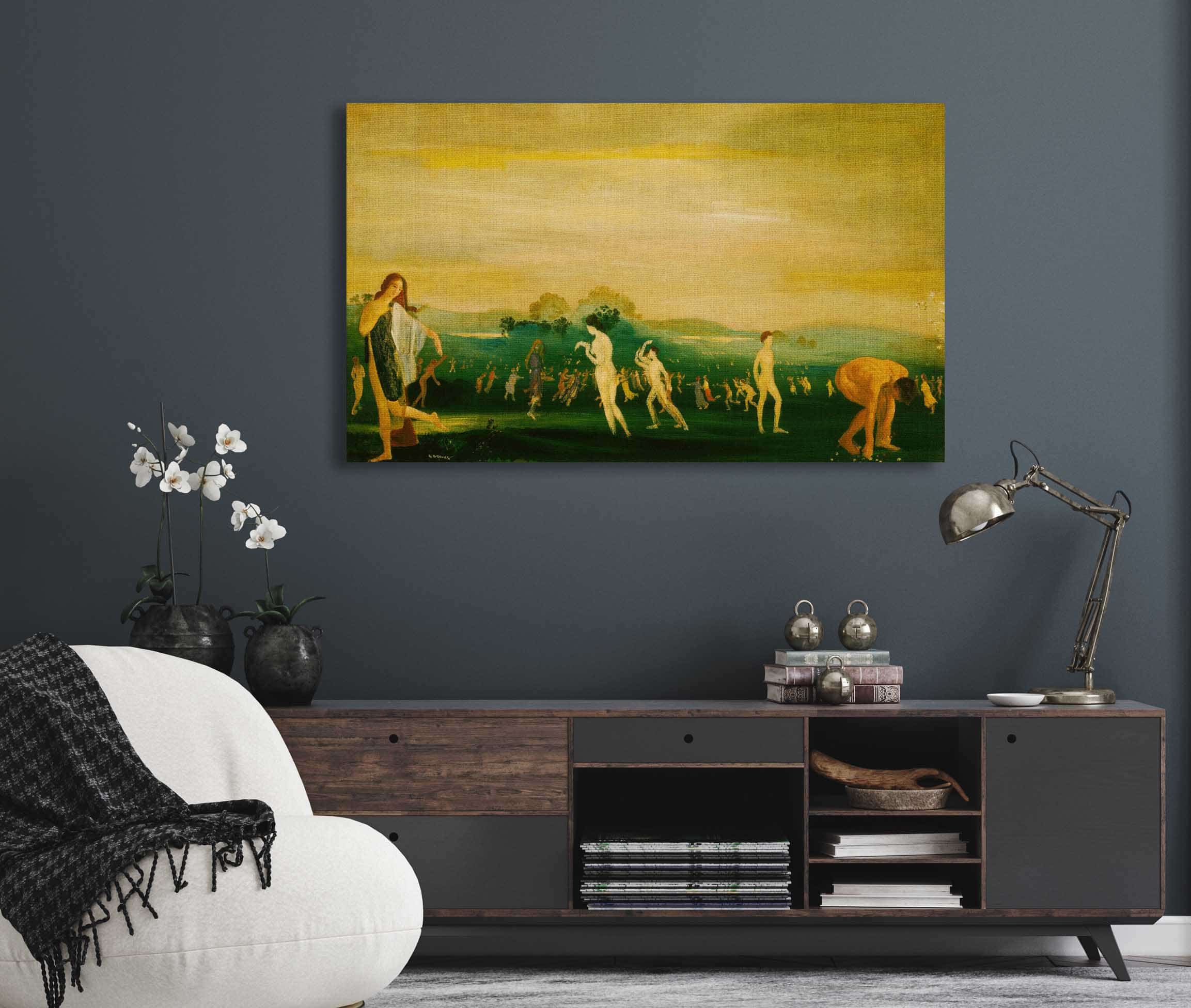 Elysian Fields by Arthur Bowen Davies - Image 5