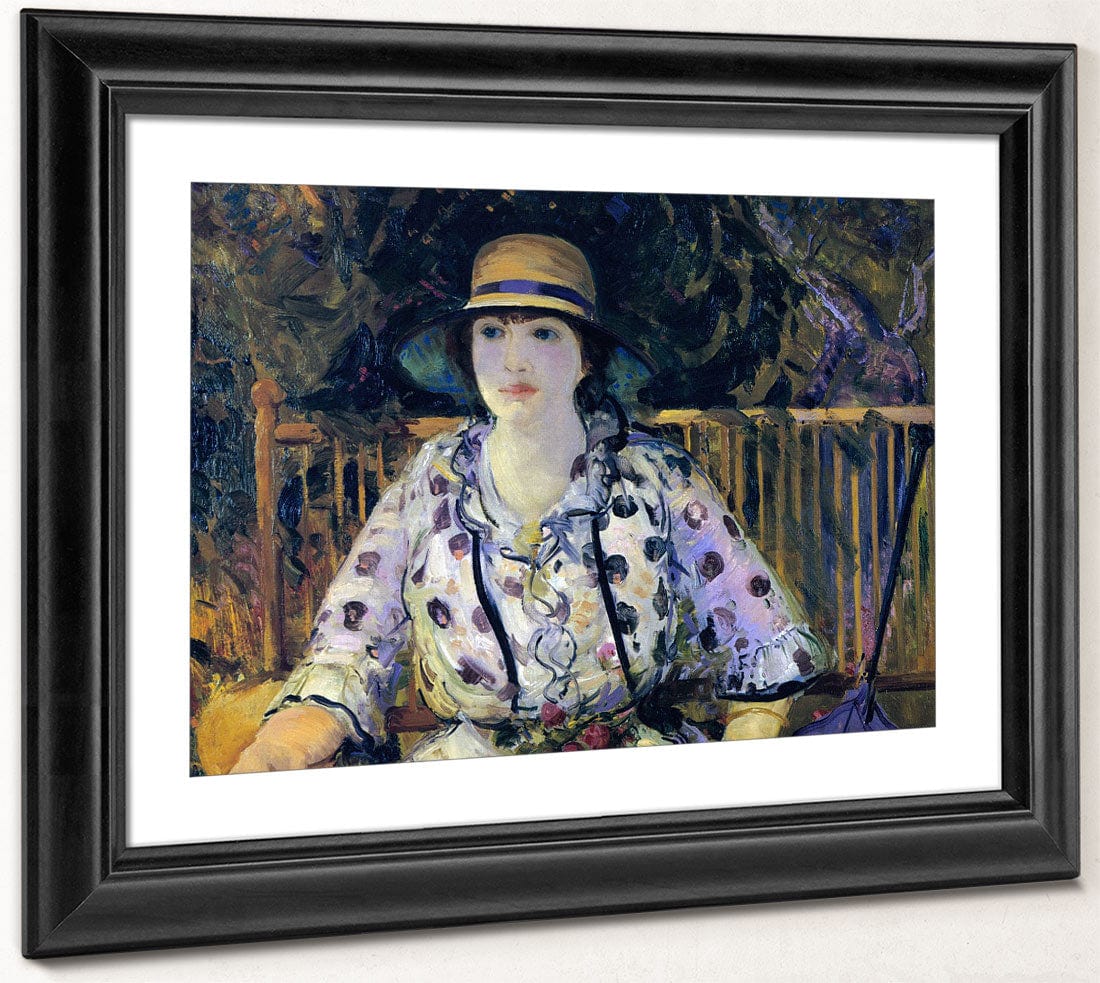 Emma In An Orchard 1916 By George Bellows - Image 4